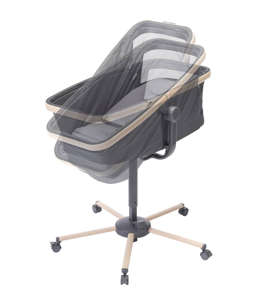 Maxi-Cosi Alba All-in-One Bassinet, Recliner & High Chair (Birth – 3 Years)