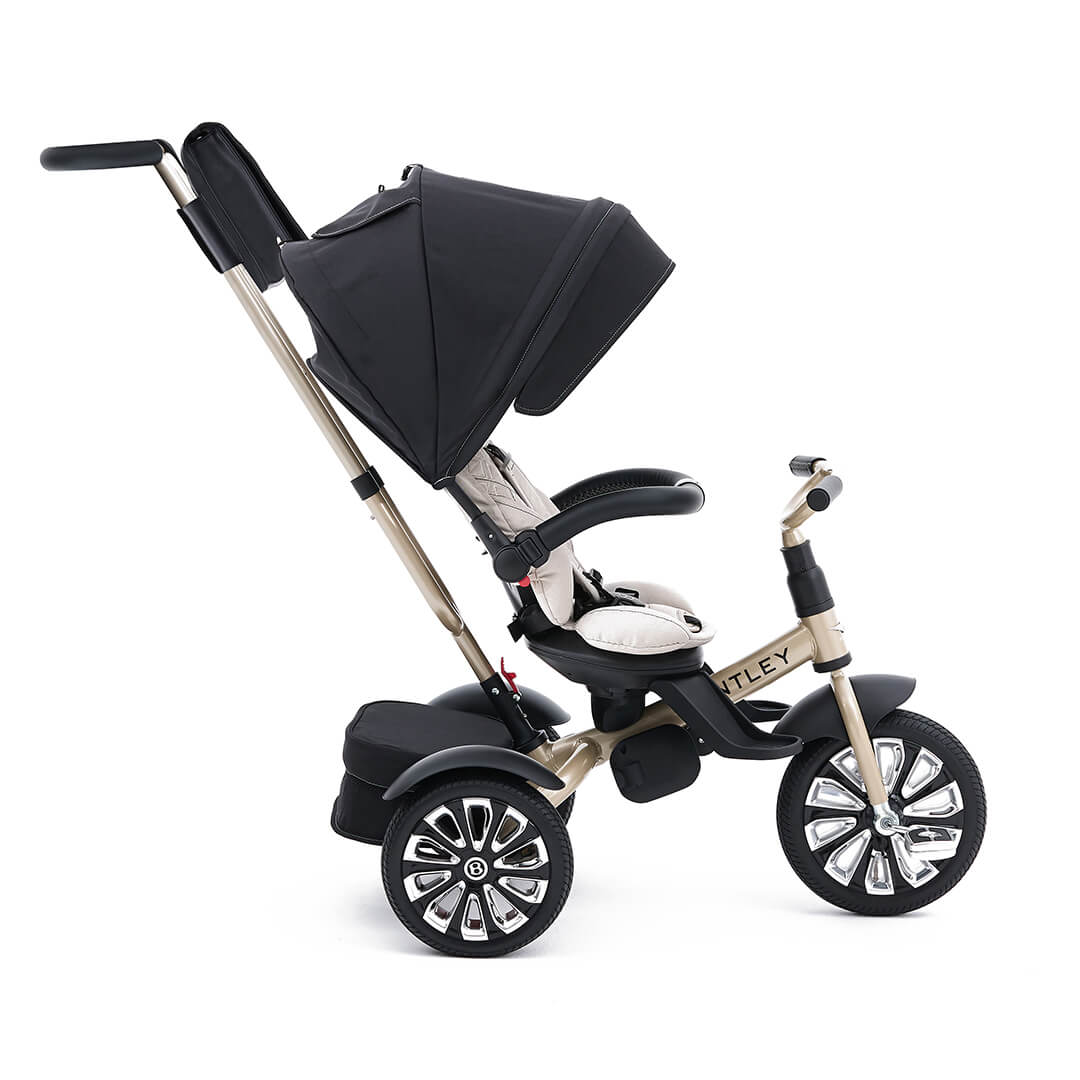 Bentley Mulliner Inspired 6-in-1 Stroller Trike | White Sand