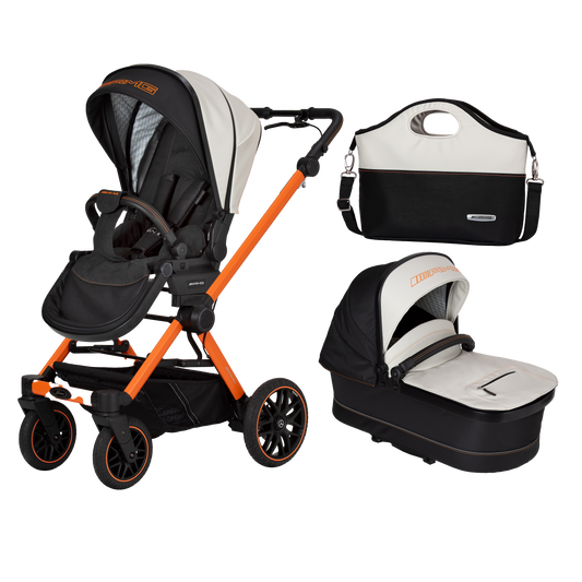 Mercedes AMG GT2 luxury pushchair available from Born in Luxury South Africa