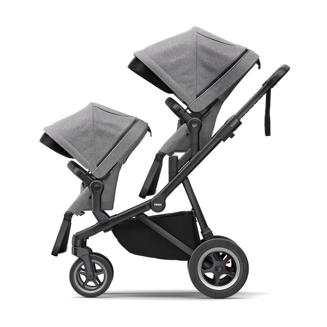 Thule Sleek Grey Melange on Black