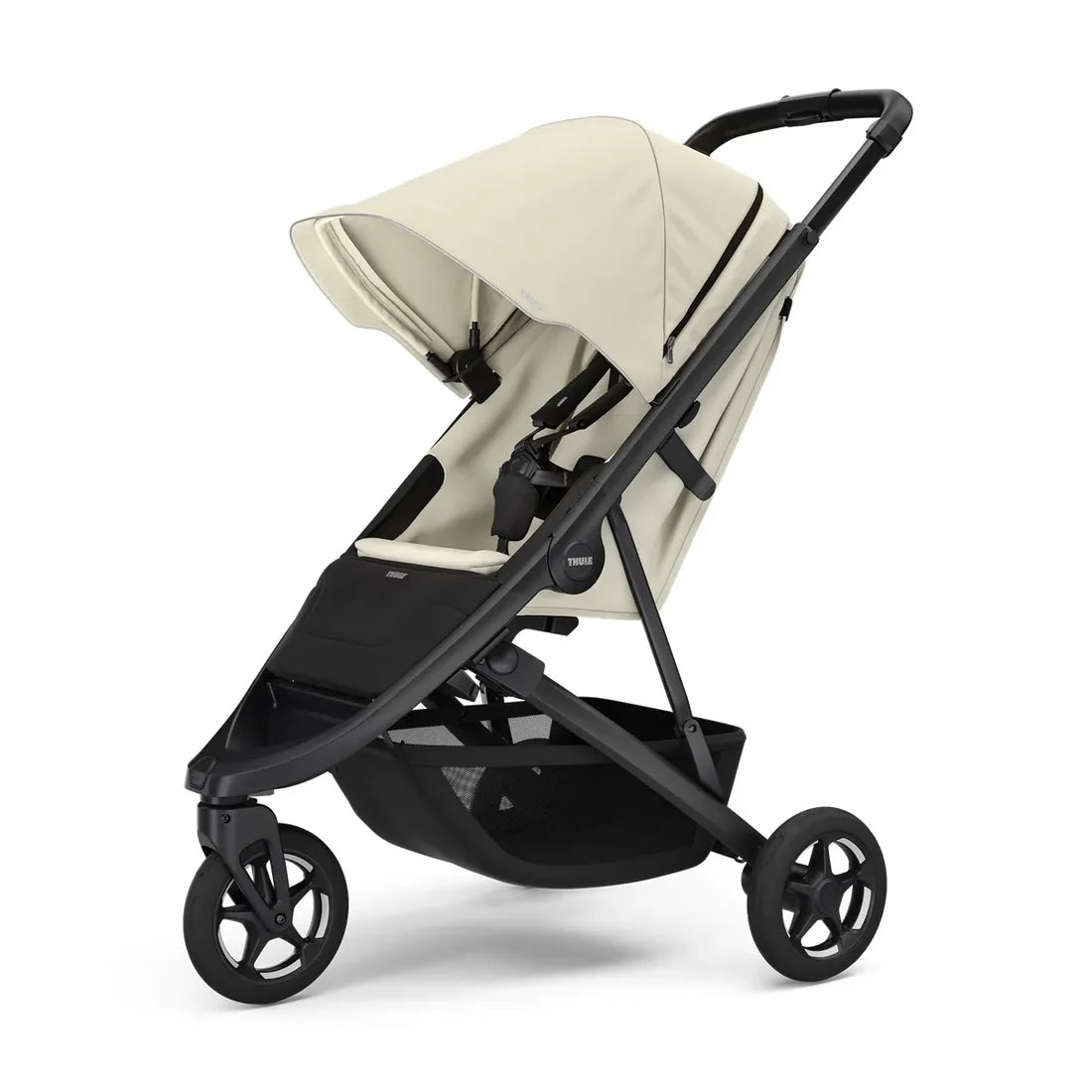 Thule Spring 2 Stroller - Soft Beige on Black