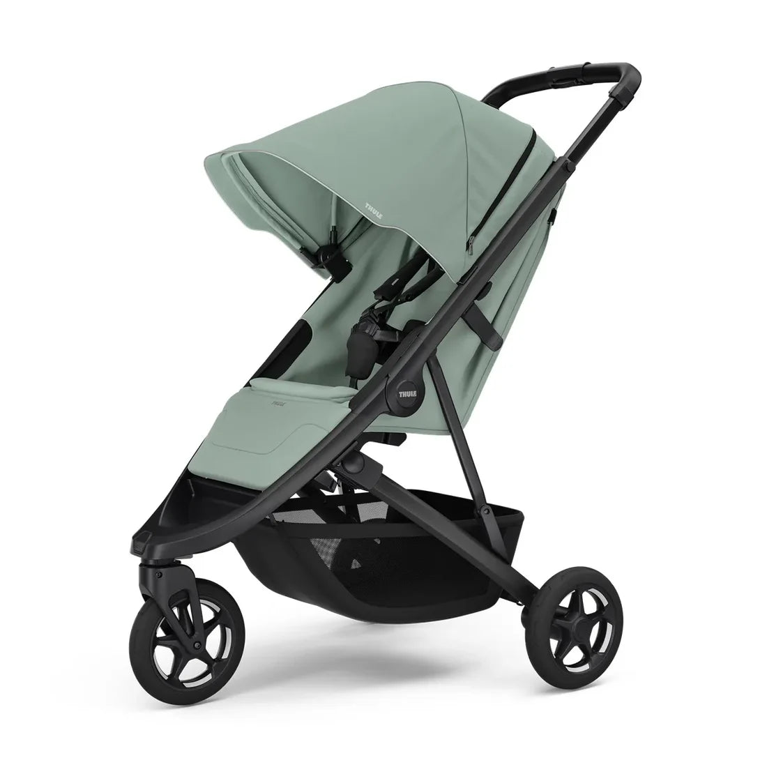 Thule Spring 2 Stroller - Mist Green on Black