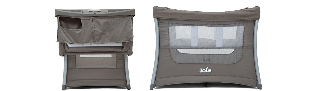Joie Illusion Camp Cot – Nickel