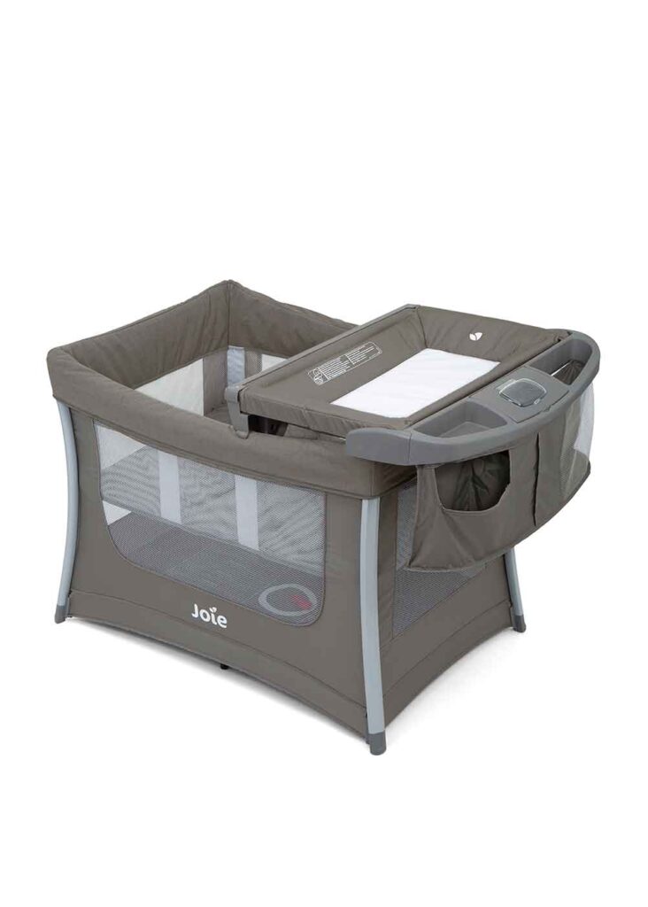 Joie Illusion Camp Cot – Nickel