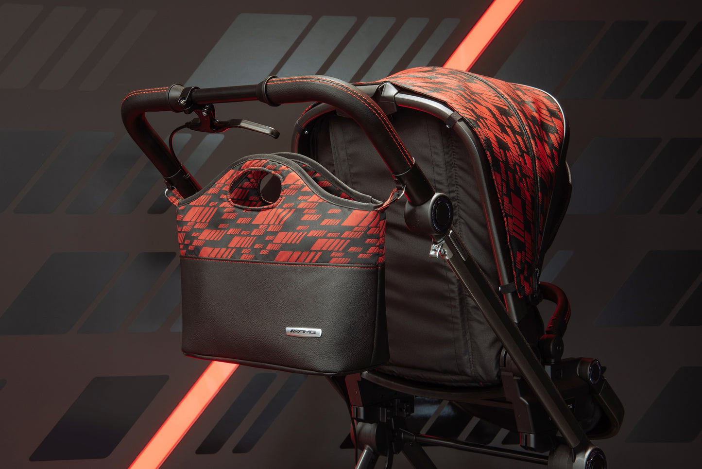 Mercedes AMG GT² Travel System Limited Edition - Hyper Red - Car Seat Bundle