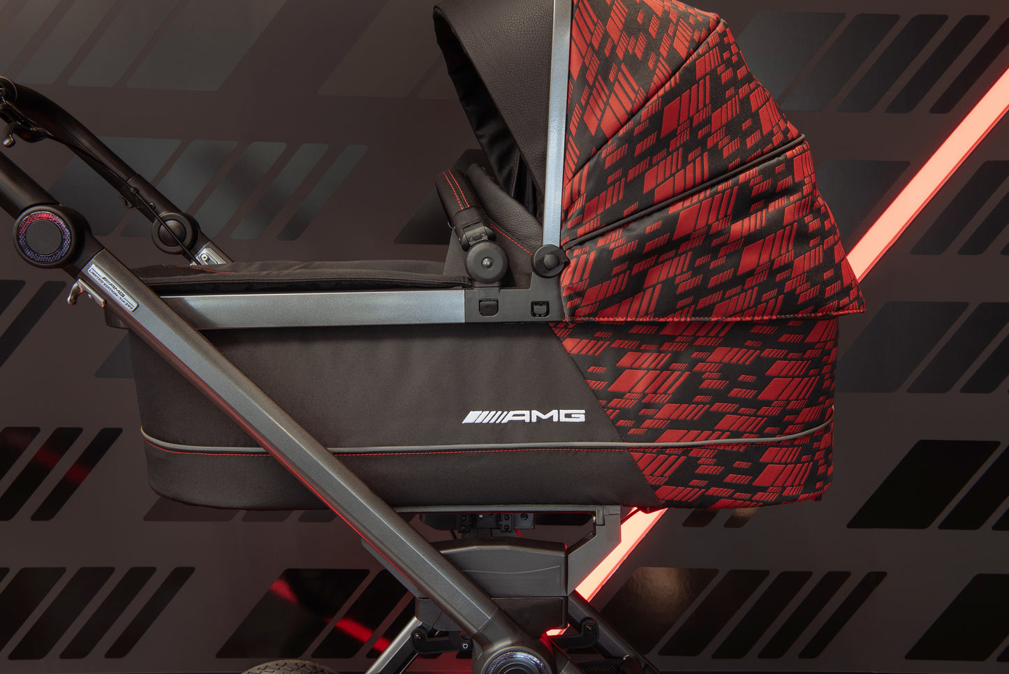 Mercedes AMG GT² Travel System Limited Edition - Hyper Red - Car Seat Bundle