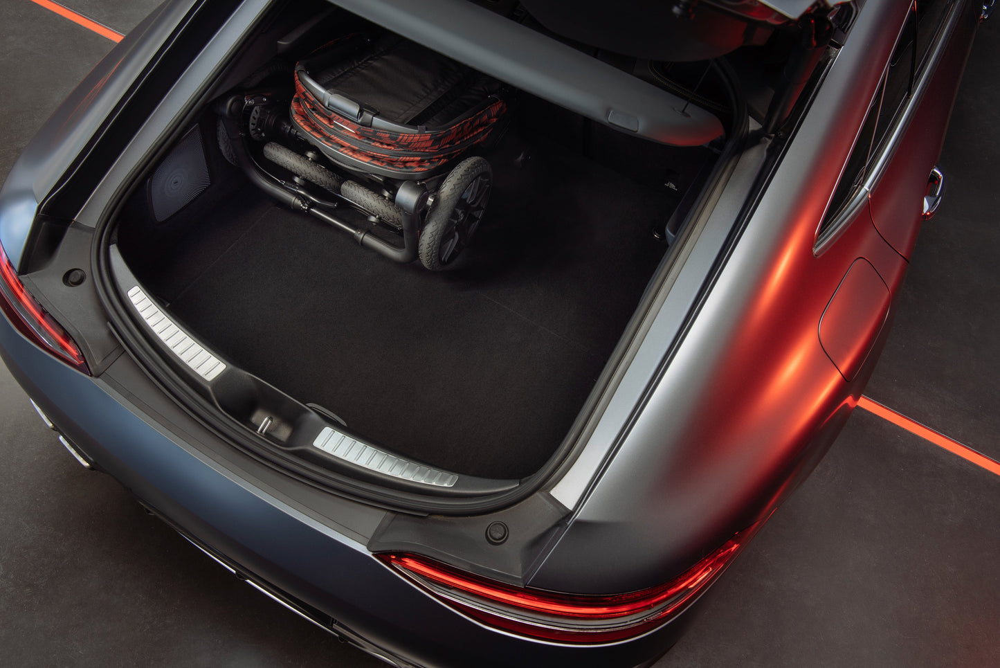 Mercedes AMG GT² Travel System Limited Edition - Hyper Red - Car Seat Bundle