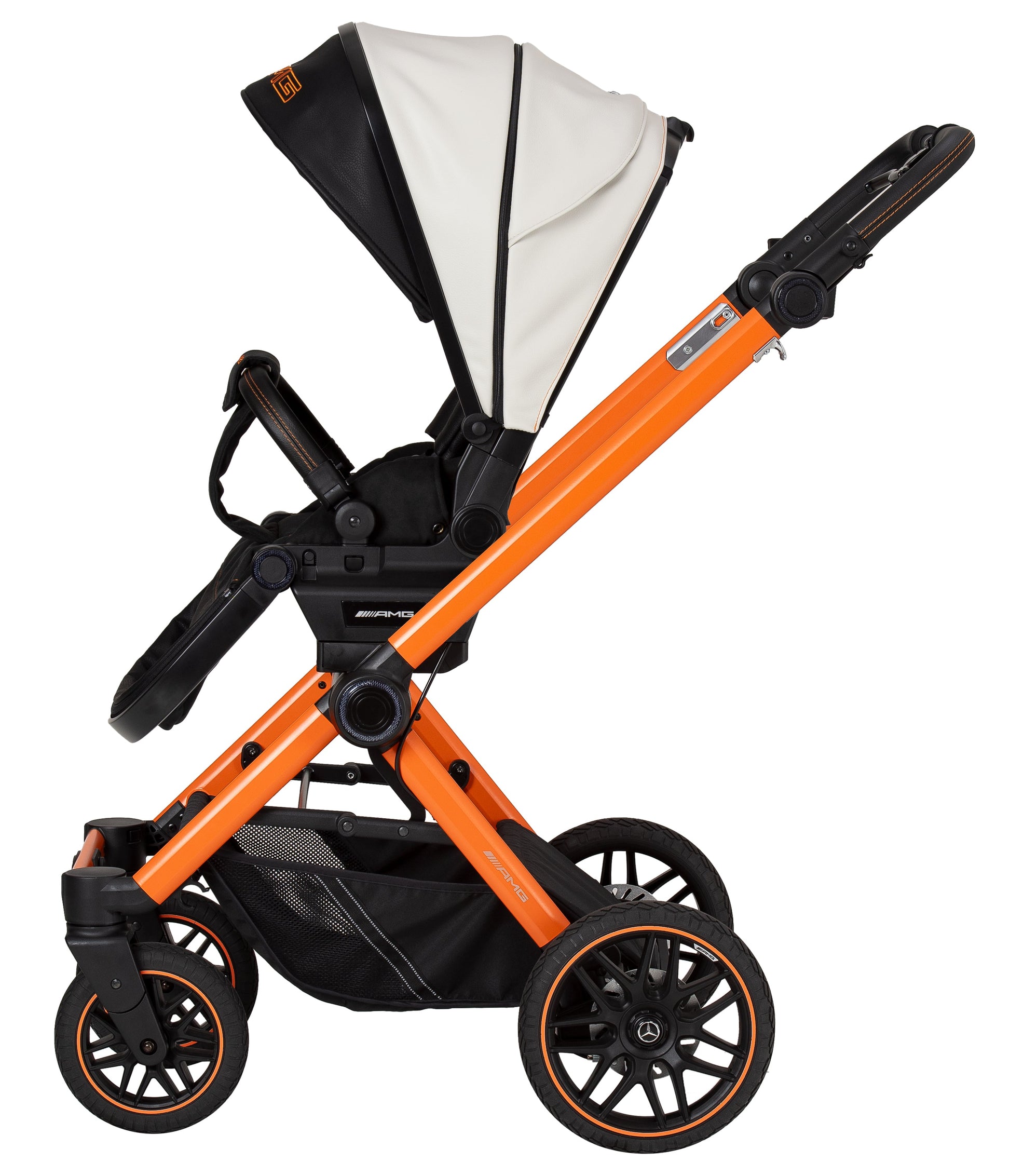 Mercedes AMG GT² Travel System with Britax Baby Safe Pro Car Seat - Magmabeam