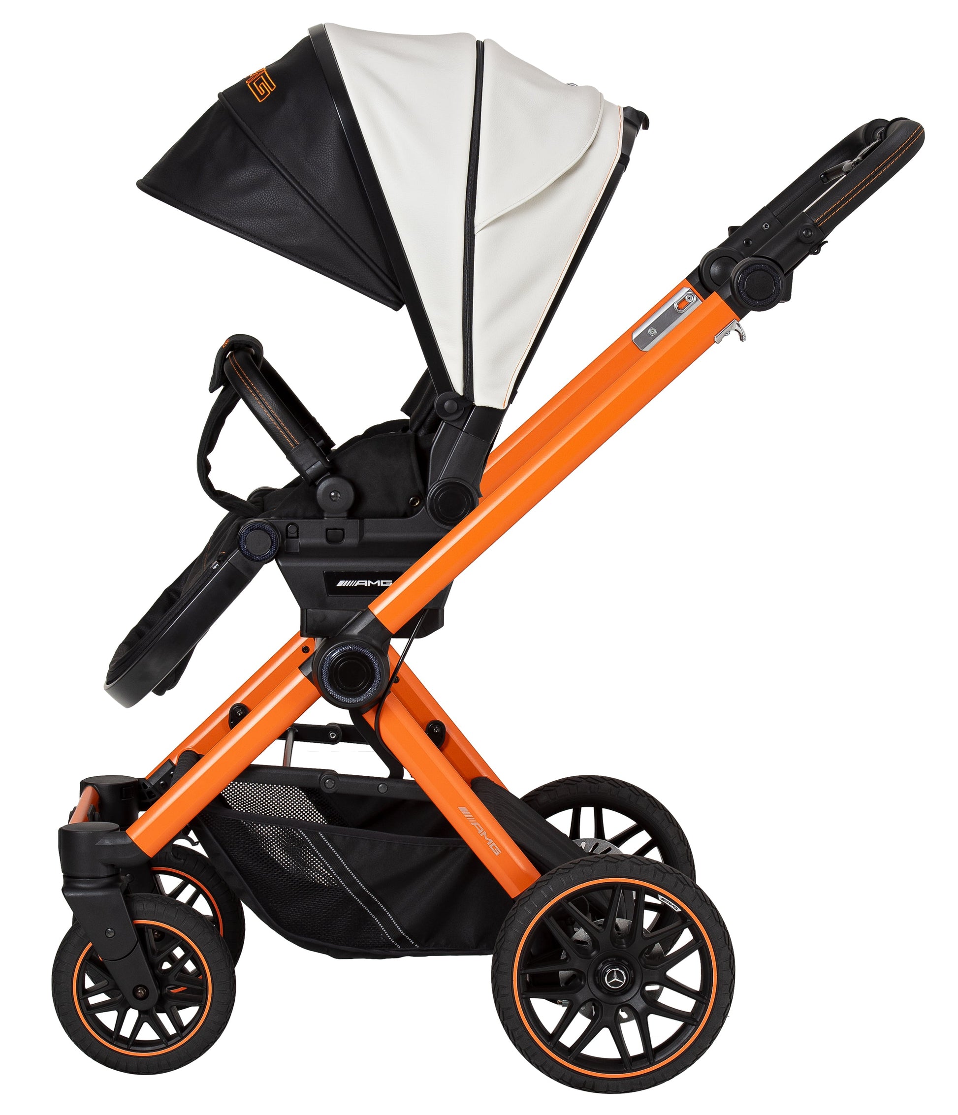 Mercedes AMG GT² Travel System with Britax Baby Safe Pro Car Seat - Magmabeam