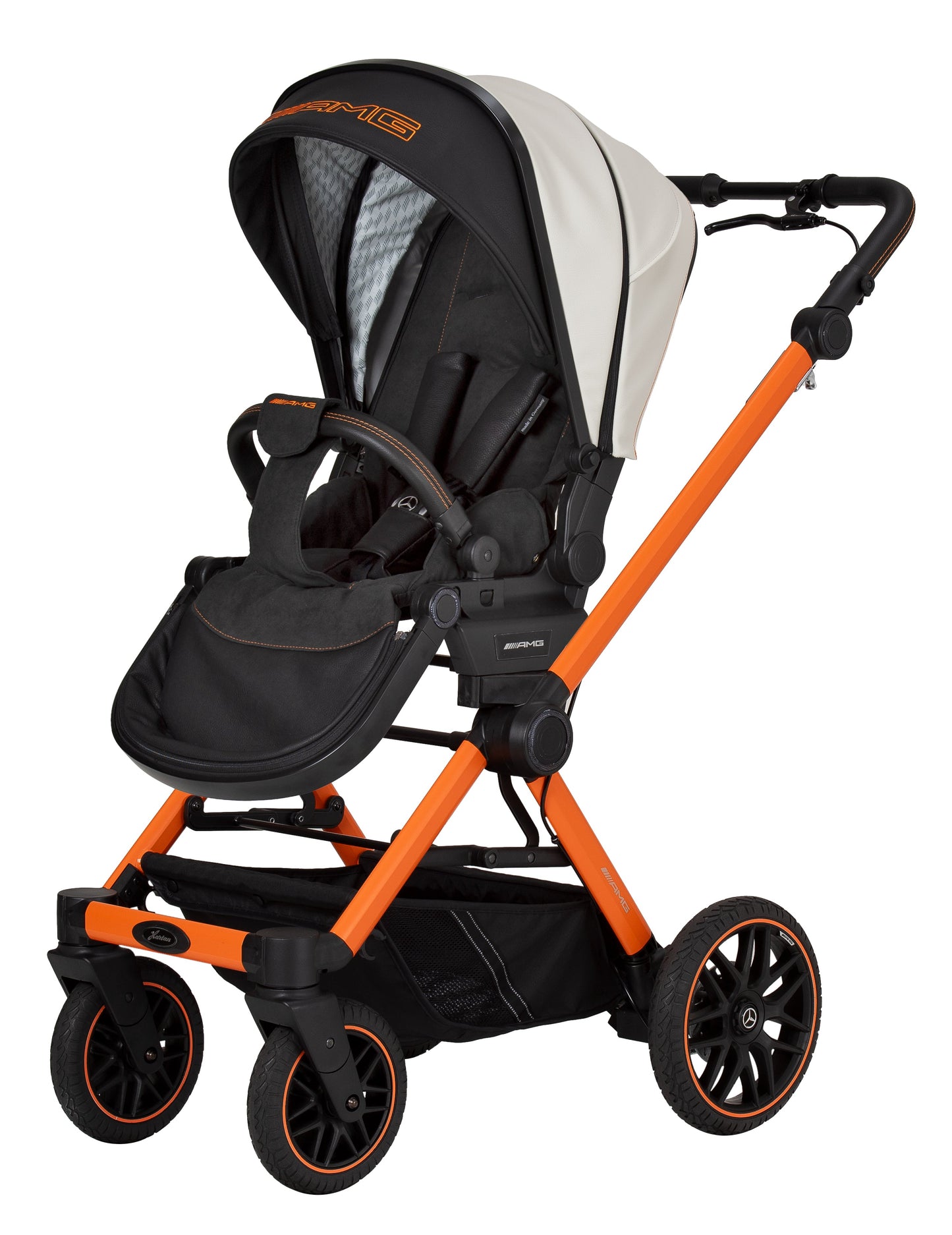 Mercedes AMG GT² Travel System with Britax Baby Safe Pro Car Seat - Magmabeam