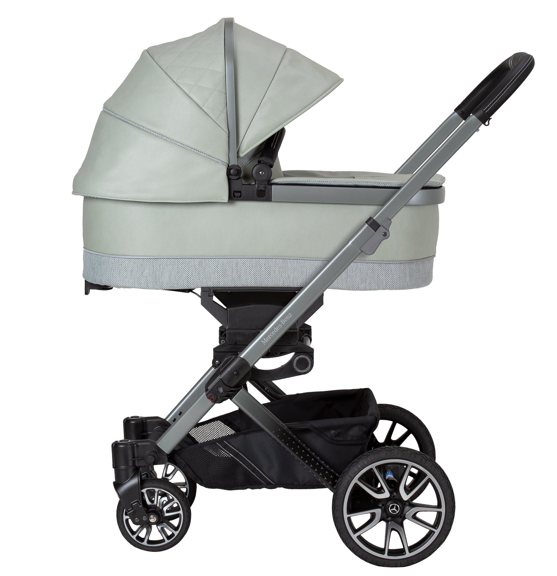 Mercedes Benz Avantgarde GTX Travel System with Britax Baby Safe Pro Car Seat - Sage Grey