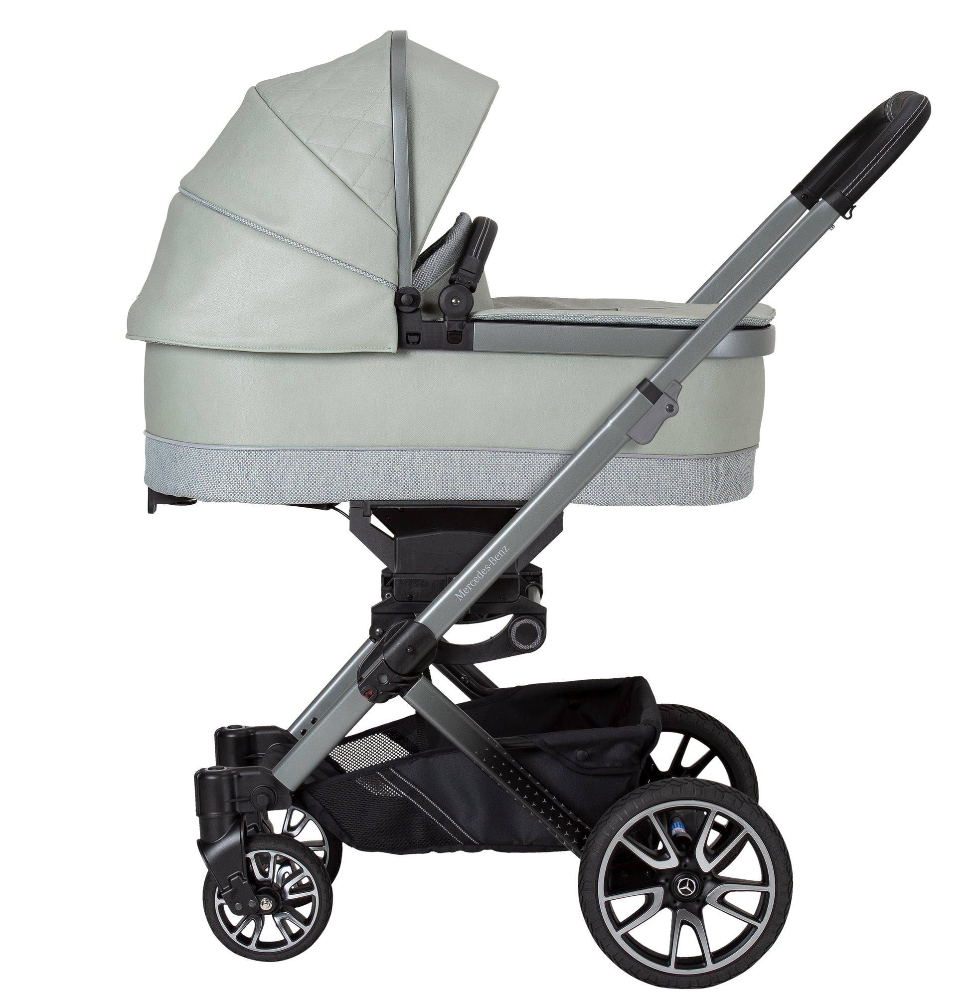 Mercedes Benz Avantgarde GTX Travel System in Sage Grey - Car Seat Bundle