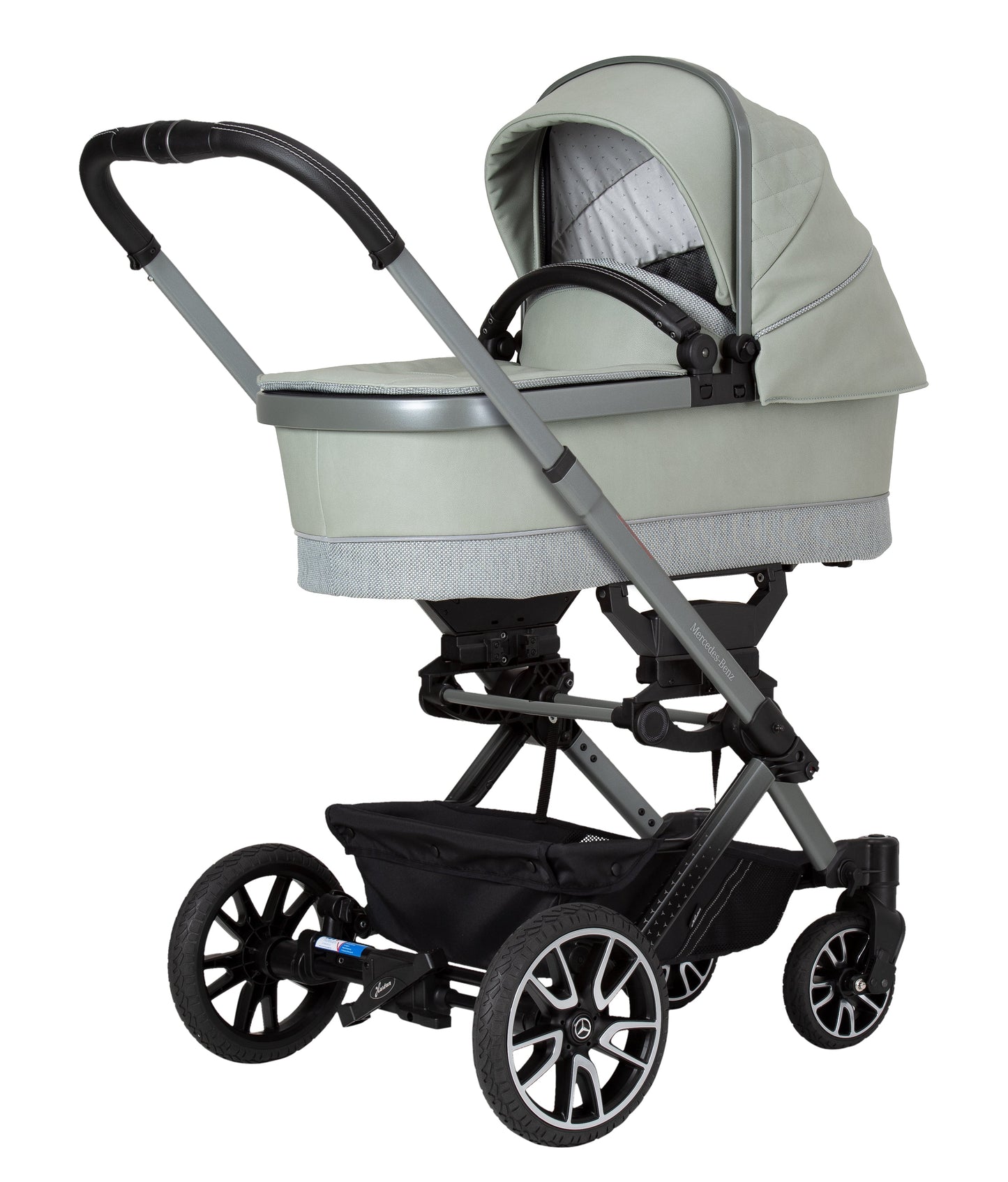 Mercedes Benz Avantgarde GTX Travel System with Britax Baby Safe Pro Car Seat - Sage Grey