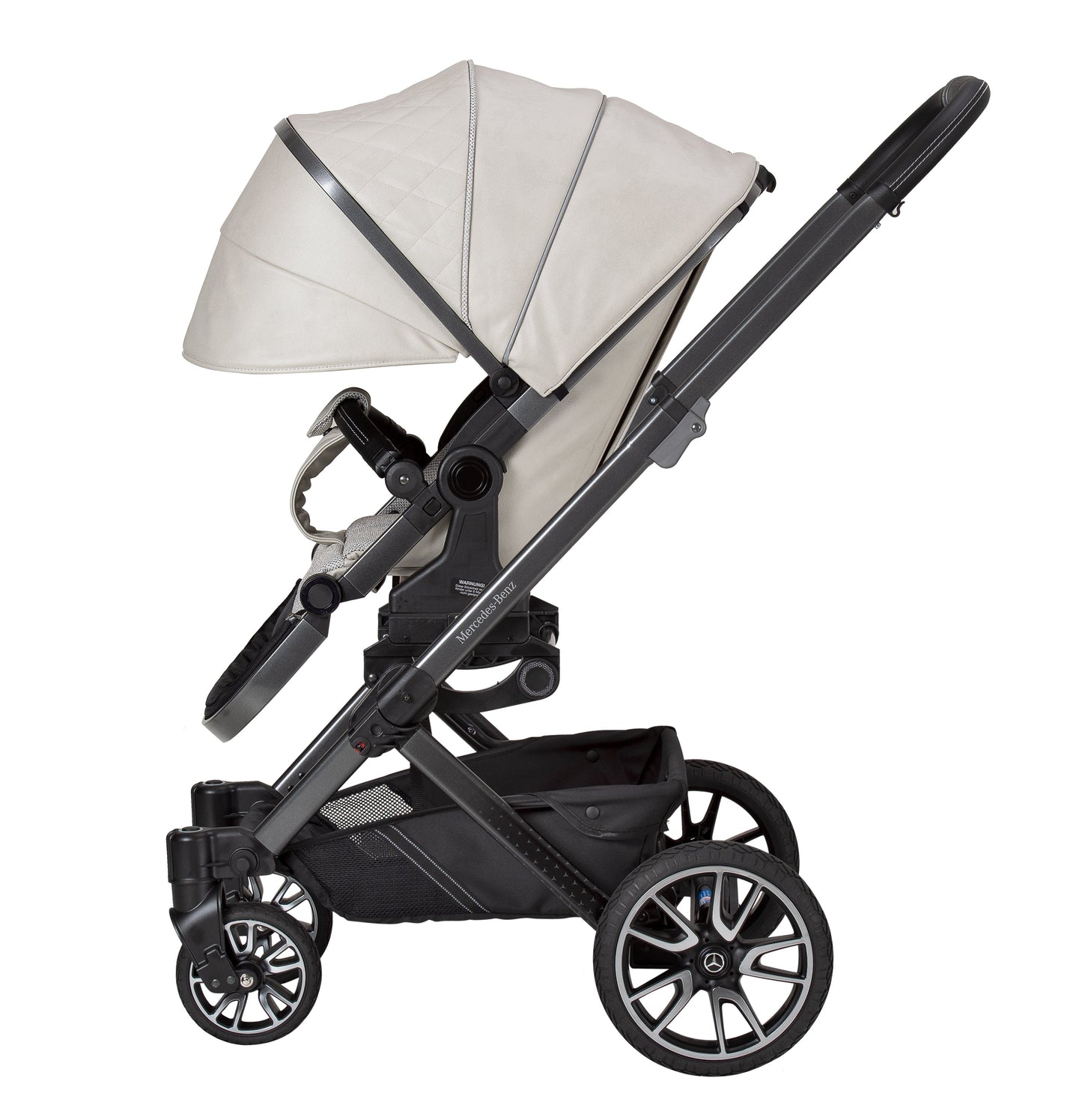Mercedes Benz Avantgarde GTX Travel System with Britax Baby Safe Pro Car Seat - Moonstone