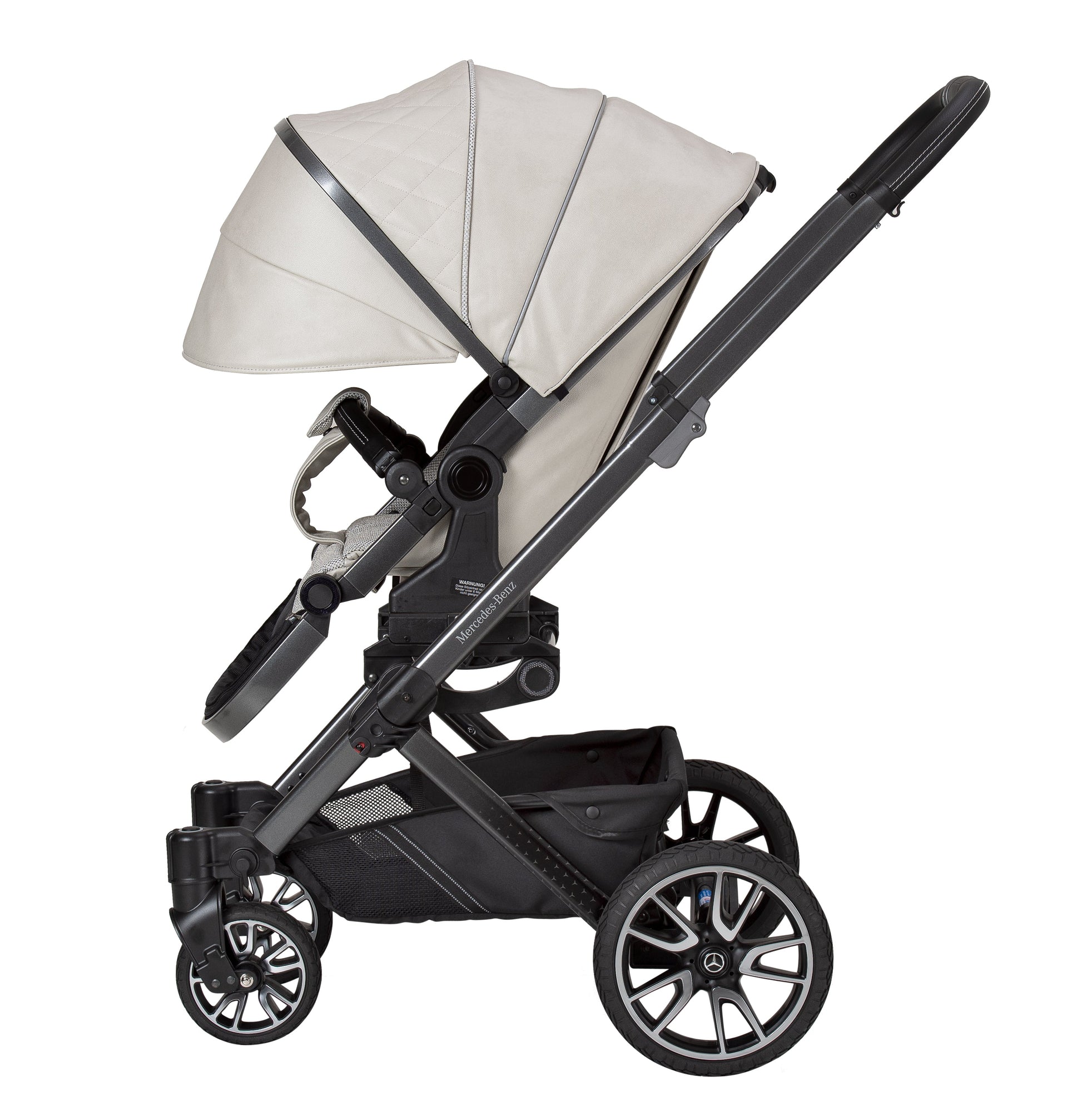 Mercedes Benz Avantgarde GTX Travel System with Britax Baby Safe Pro Car Seat - Moonstone