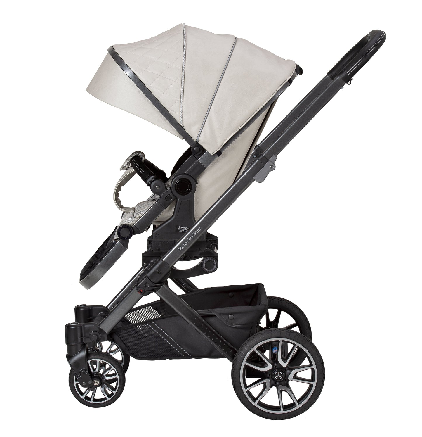 Mercedes Benz Avantgarde GTX Travel System with Britax Baby Safe Pro Car Seat - Moonstone