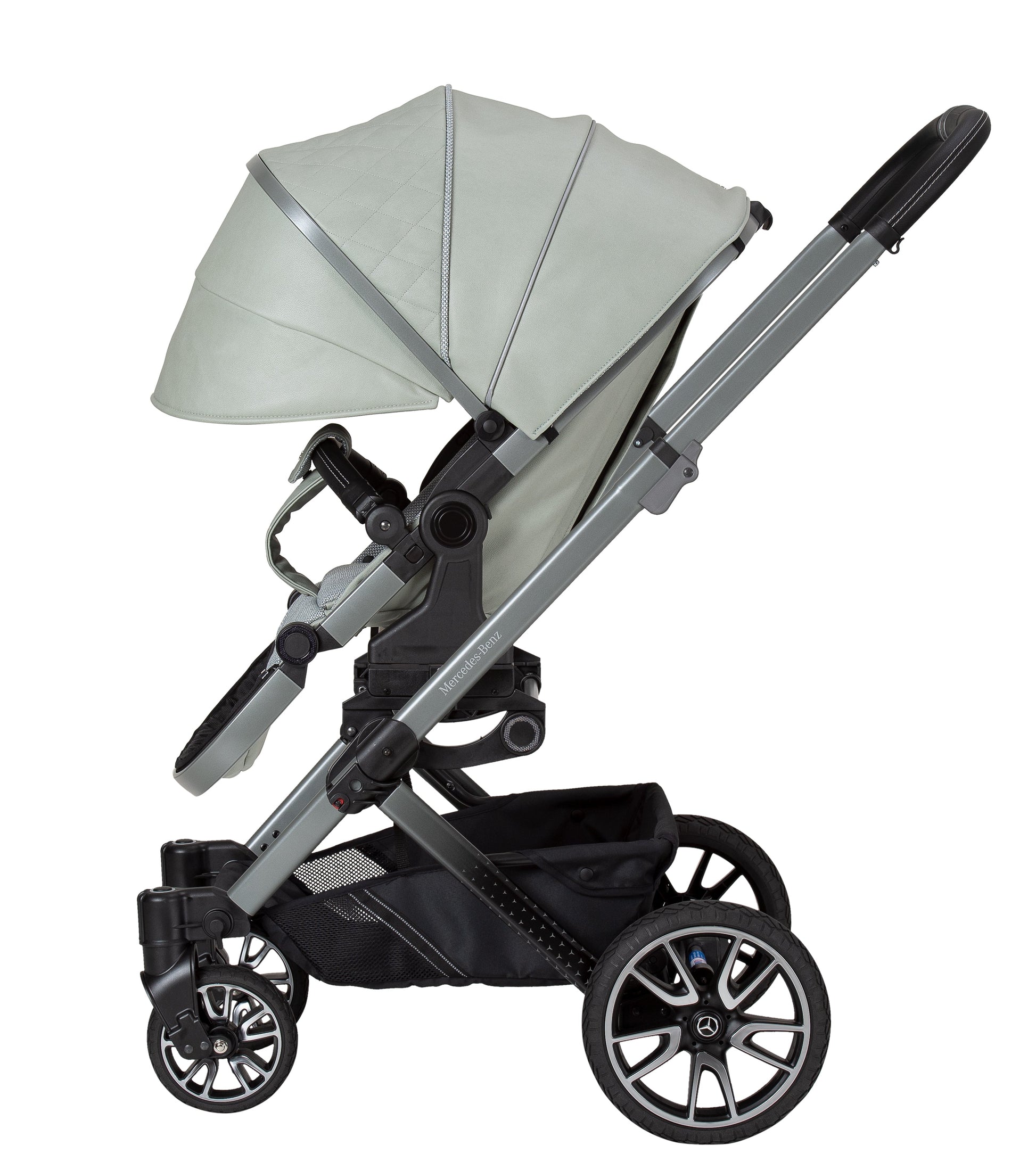 Mercedes Benz Avantgarde GTX Travel System with Britax Baby Safe Pro Car Seat - Sage Grey