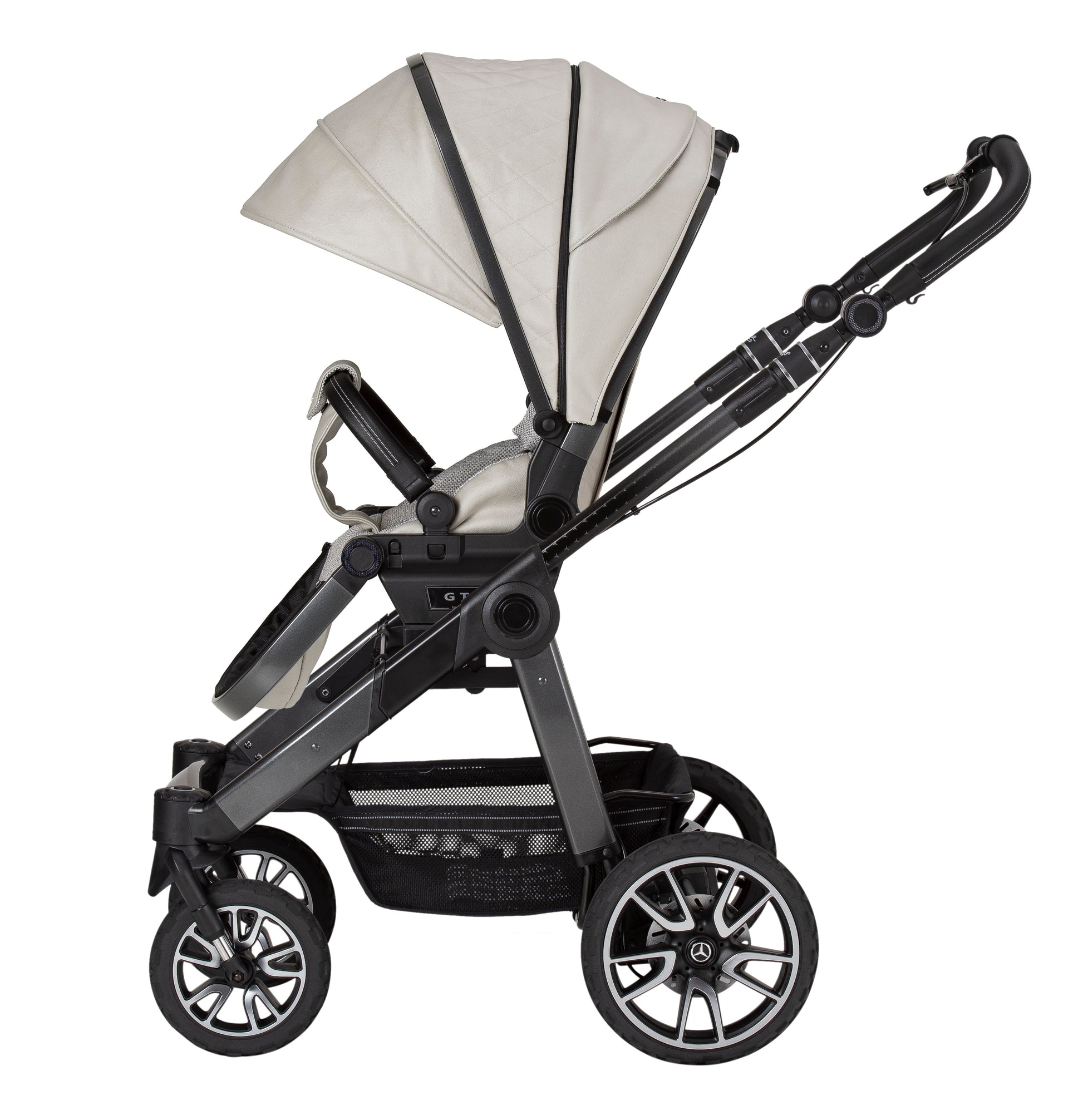 Mercedes Benz All-Terrain GTR Travel System with Britax Baby Safe Pro Car Seat - Moonstone