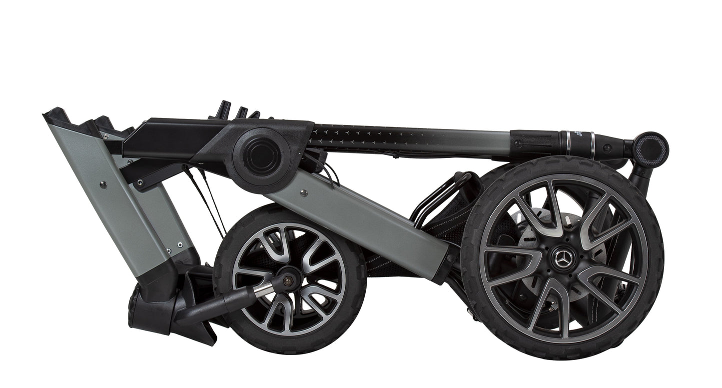 Mercedes Benz All-Terrain GTR Travel System - Sage Grey - Car Seat Bundle