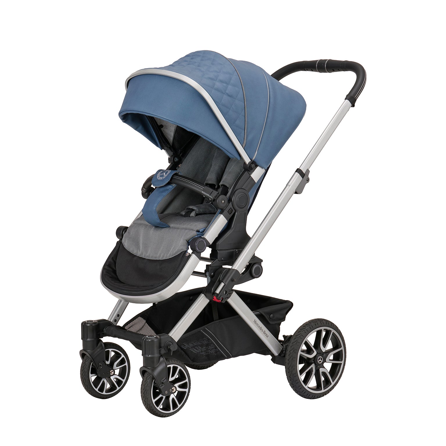 Mercedes Benz Avantgarde GTX Travel System in Vintage Blue - Car Seat Bundle