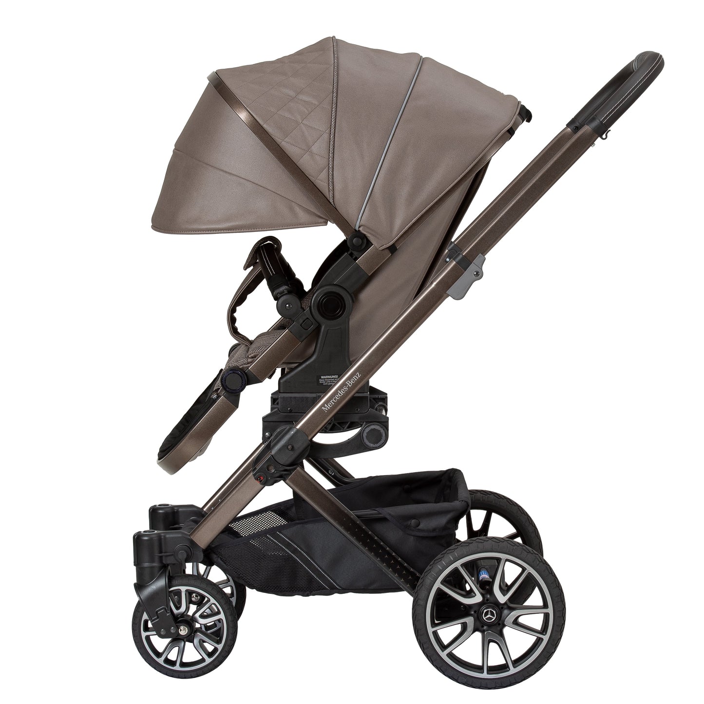 Mercedes Benz Avantgarde GTX Travel System with Britax Baby Safe Pro Car Seat - Truffle