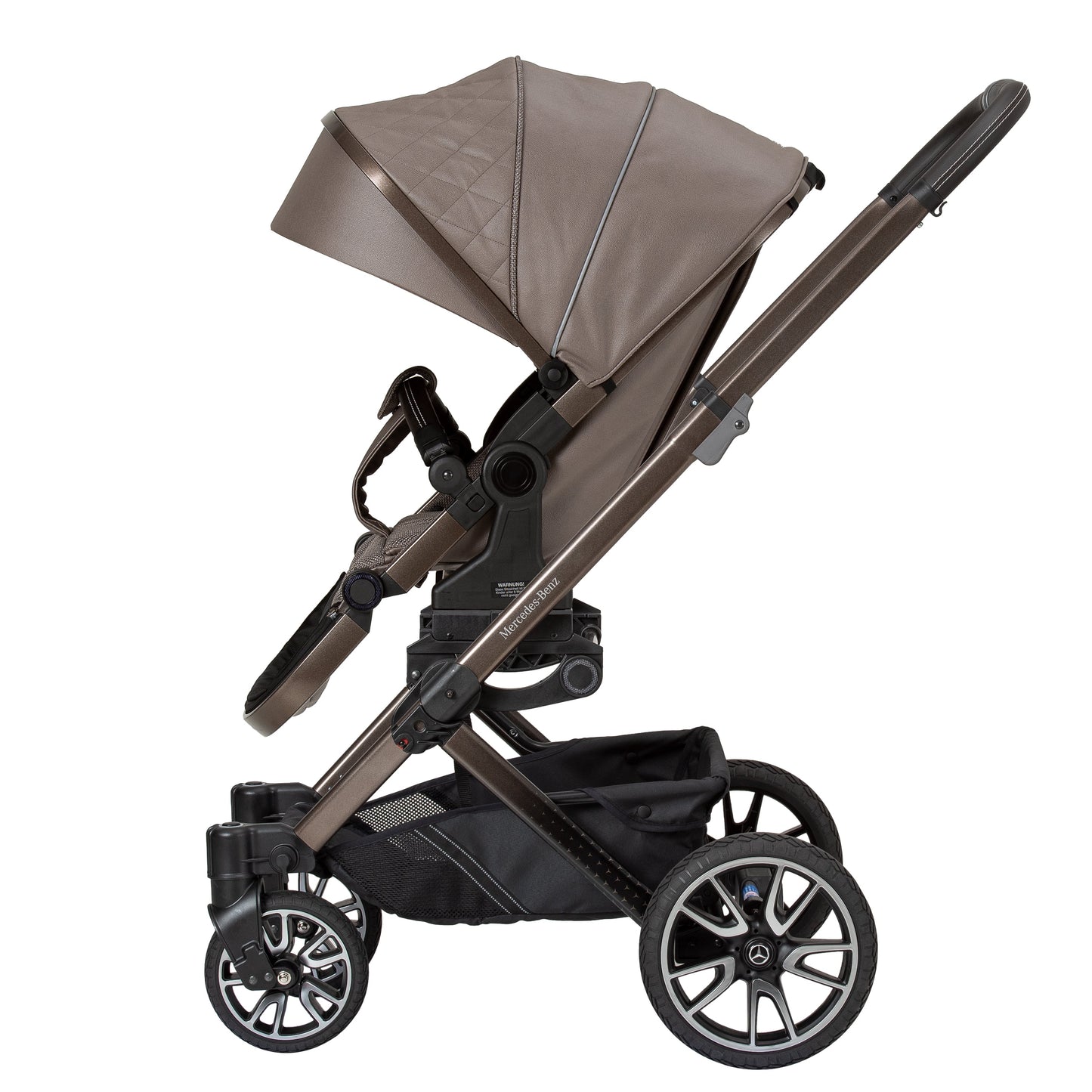 Mercedes Benz Avantgarde GTX Travel System with Britax Baby Safe Pro Car Seat - Truffle