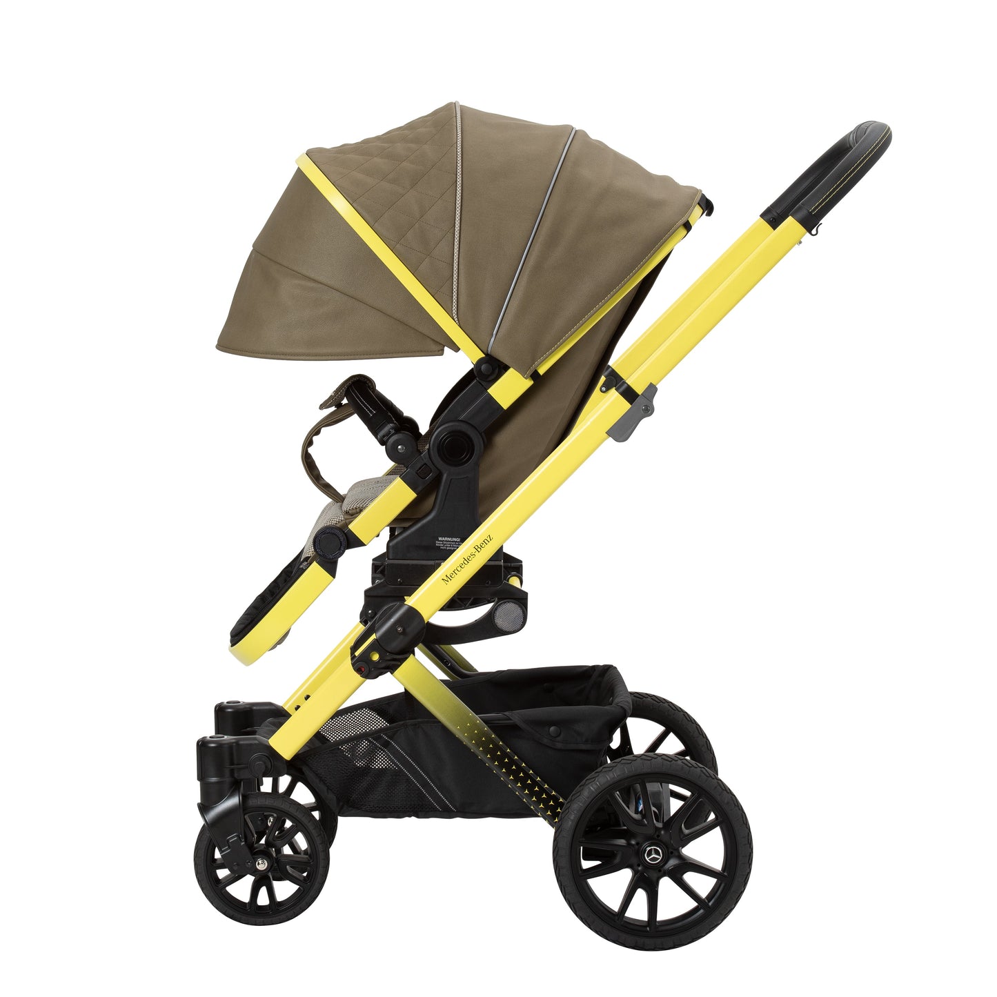 Mercedes Benz Avantgarde GTX Travel System with Britax Baby Safe Pro Car Seat - Electric Yellow