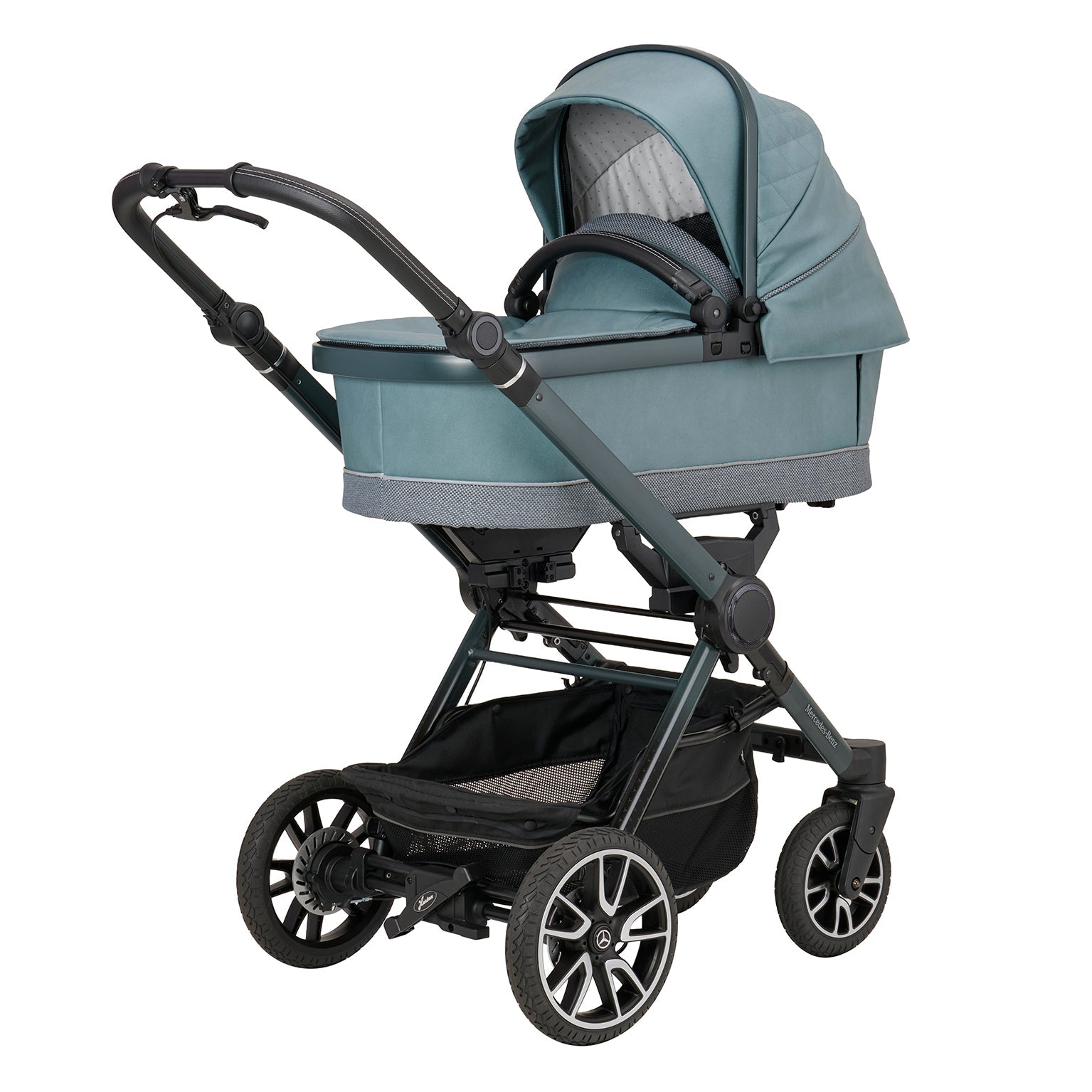 Mercedes Performance GTR Travel System - Verde Silber - Car Seat Bundle