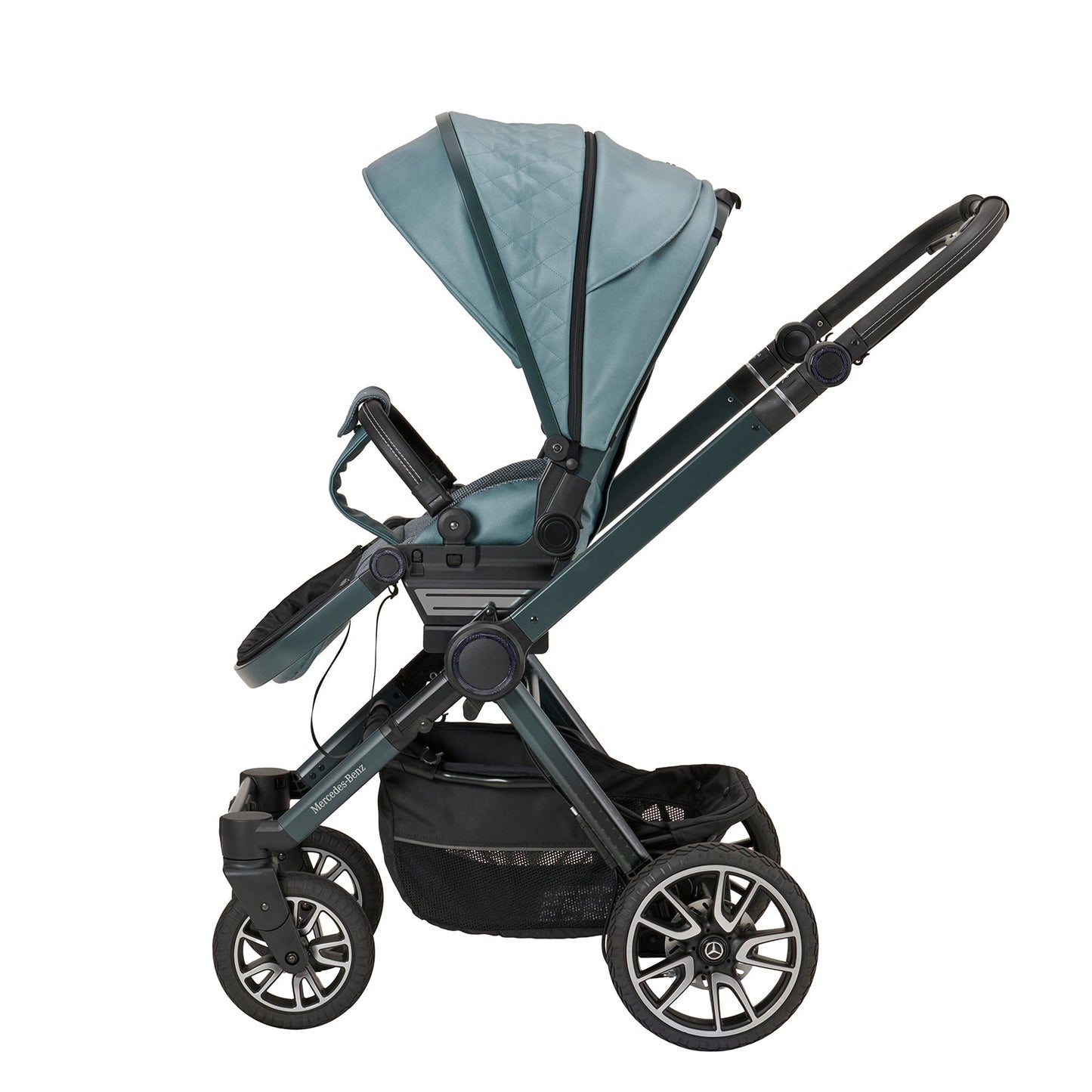 Mercedes Performance GTR Travel System - Verde Silber - Car Seat Bundle