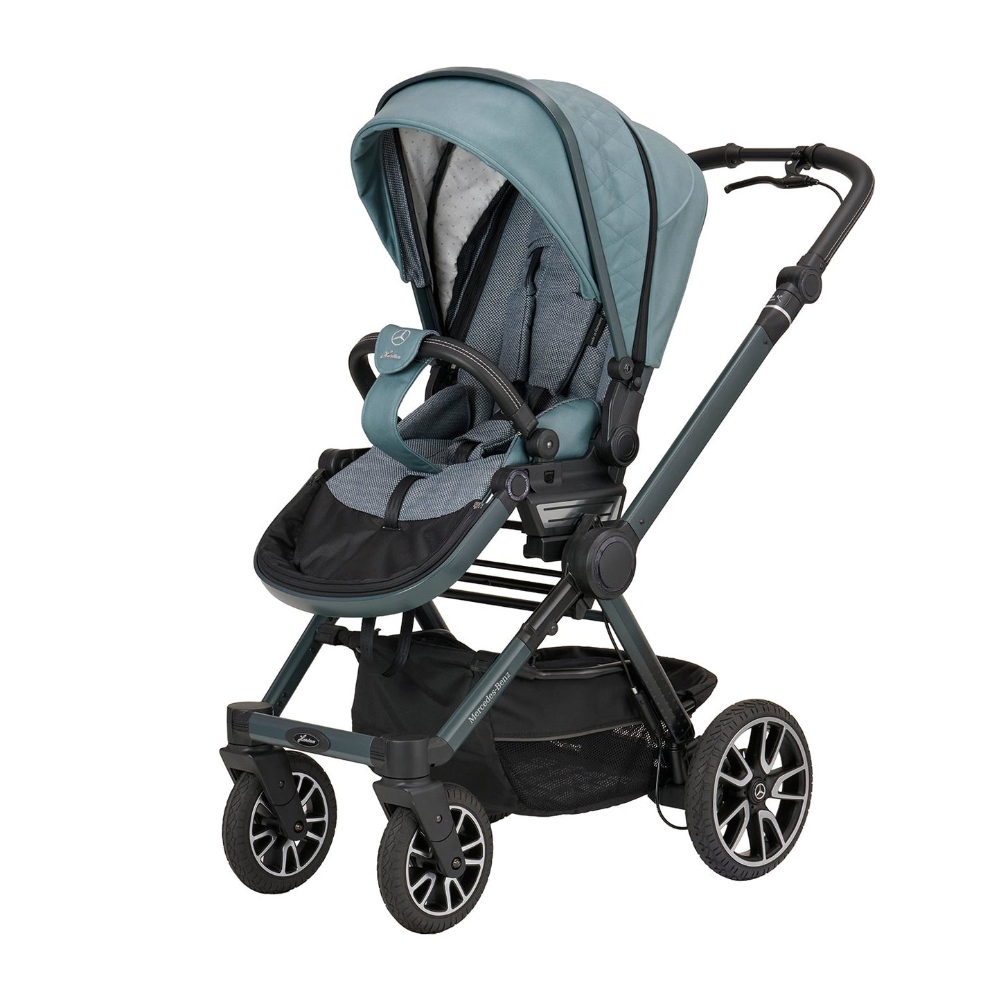 Mercedes Performance GTR Travel System - Verde Silber - Car Seat Bundle