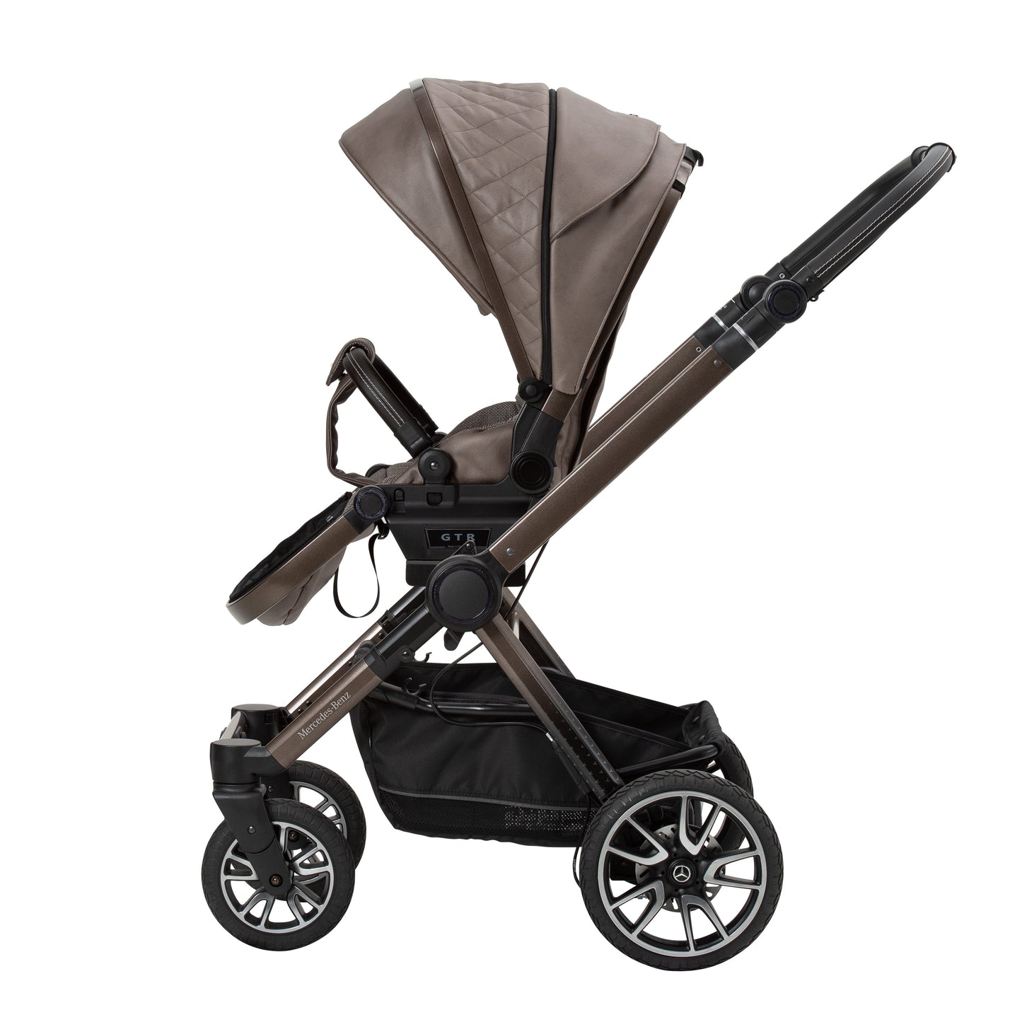 Mercedes Performance GTR Travel System - Truffle - Car Seat Bundle