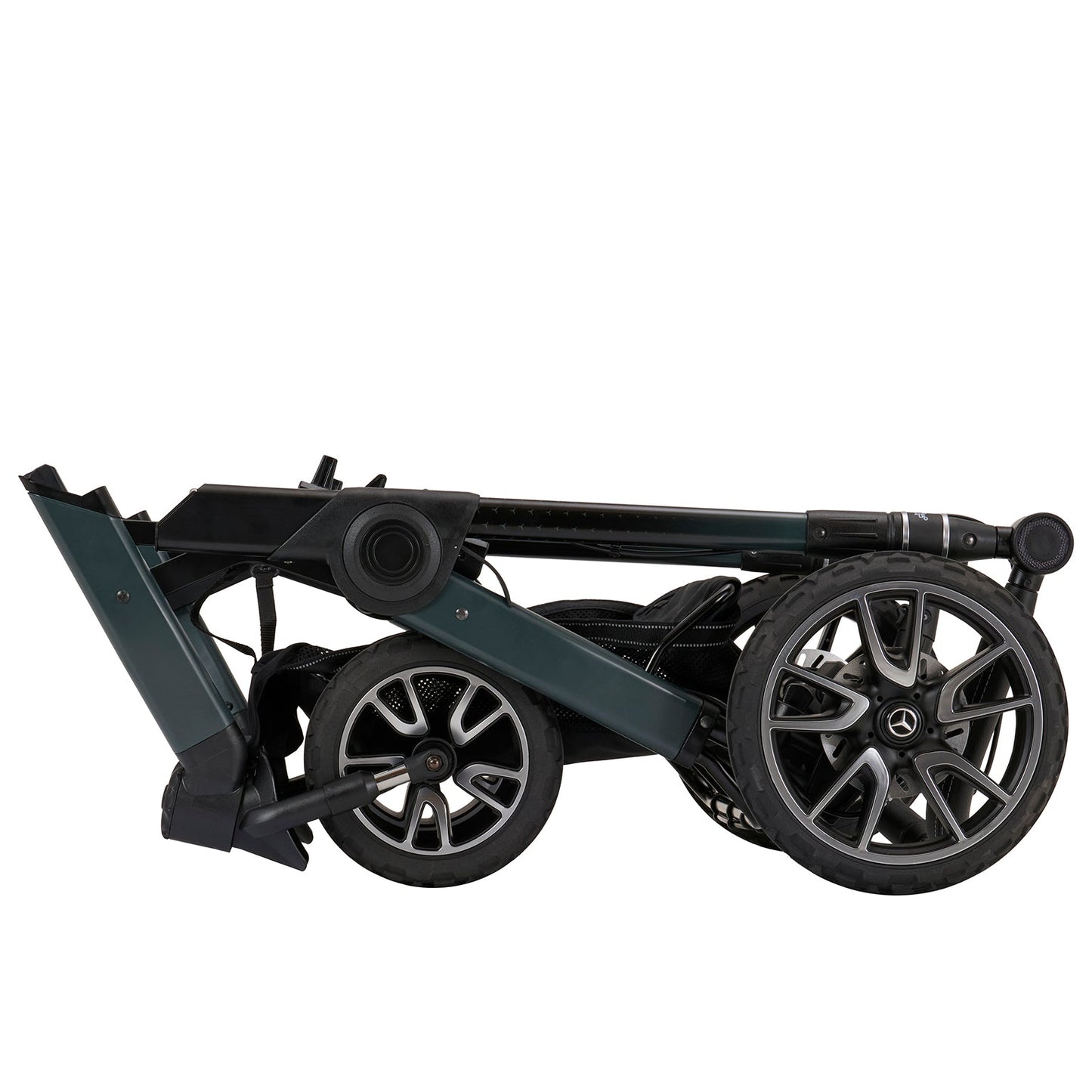 Mercedes Benz All-Terrain GTR Travel System - Verde Silber - Car Seat Bundle