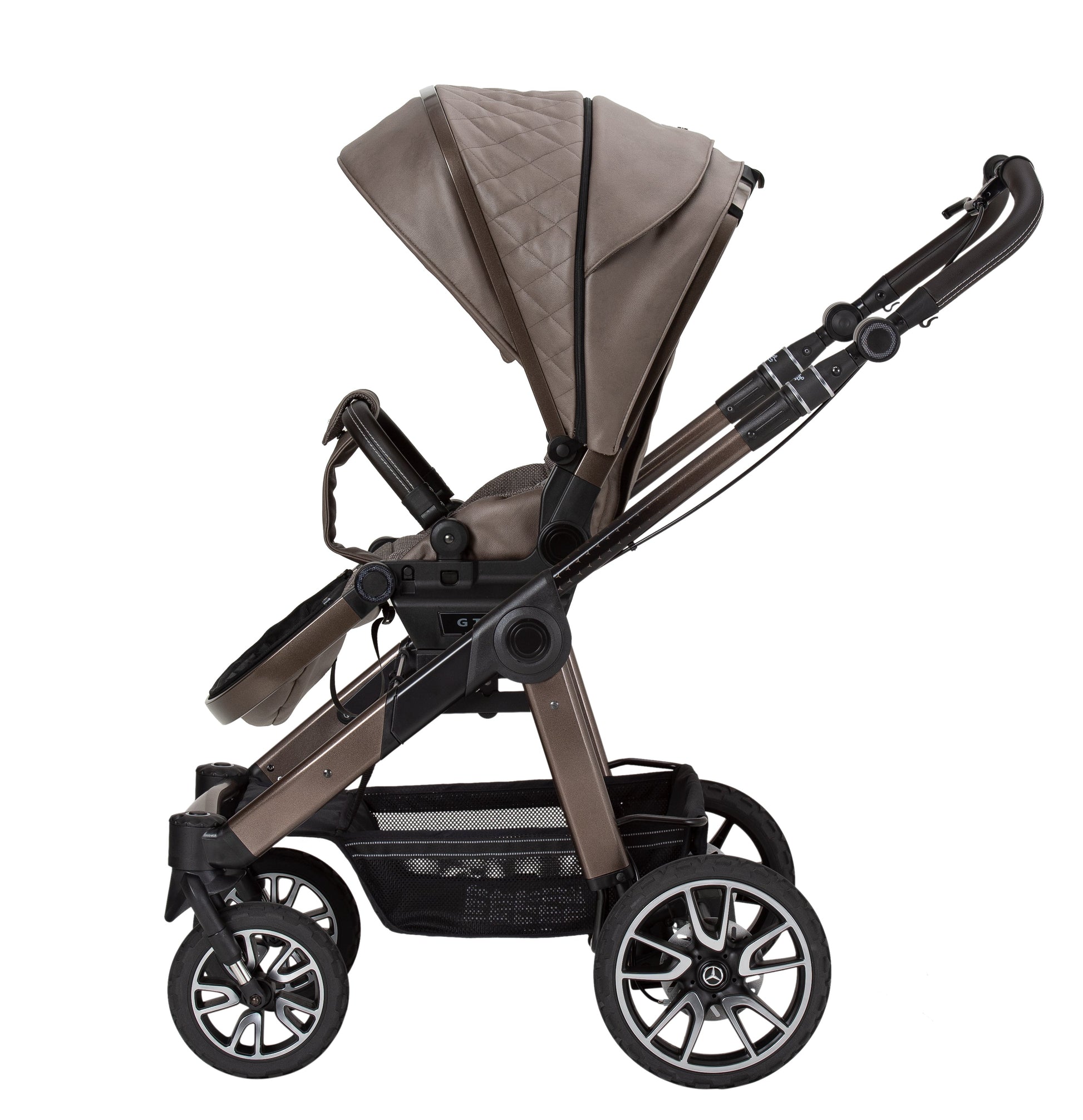 Mercedes Benz All-Terrain GTR Travel System - Truffle - Car Seat Bundle