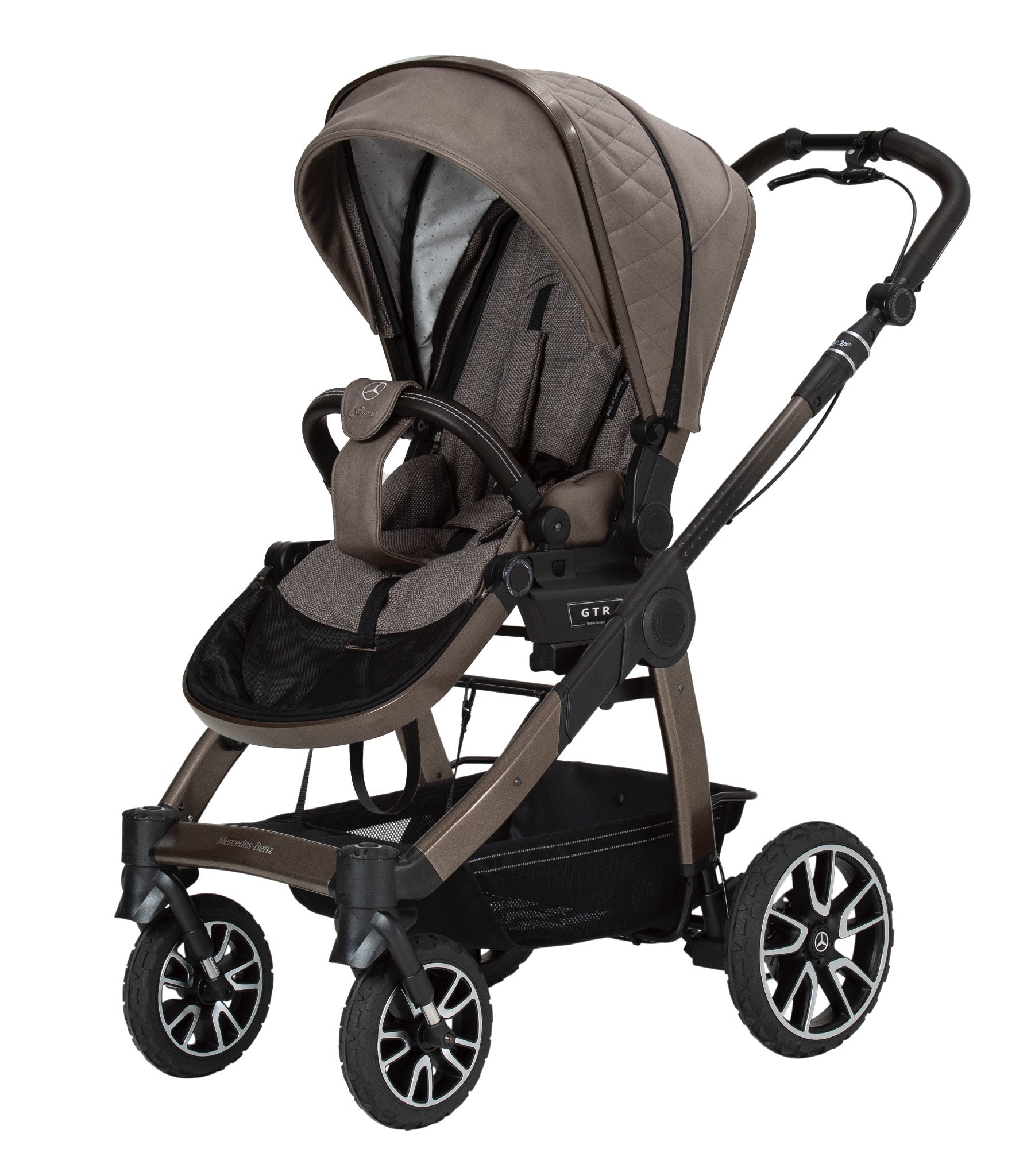 Mercedes Benz All-Terrain GTR Travel System - Truffle - Car Seat Bundle