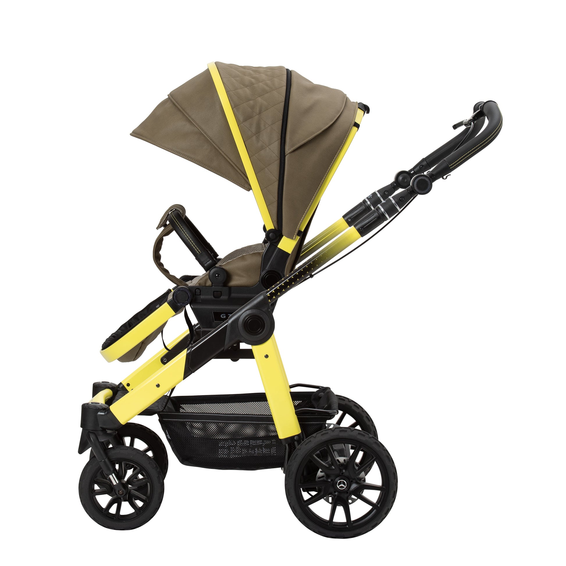 Mercedes All-Terrain GTR Pushchair in Electronic Yellow