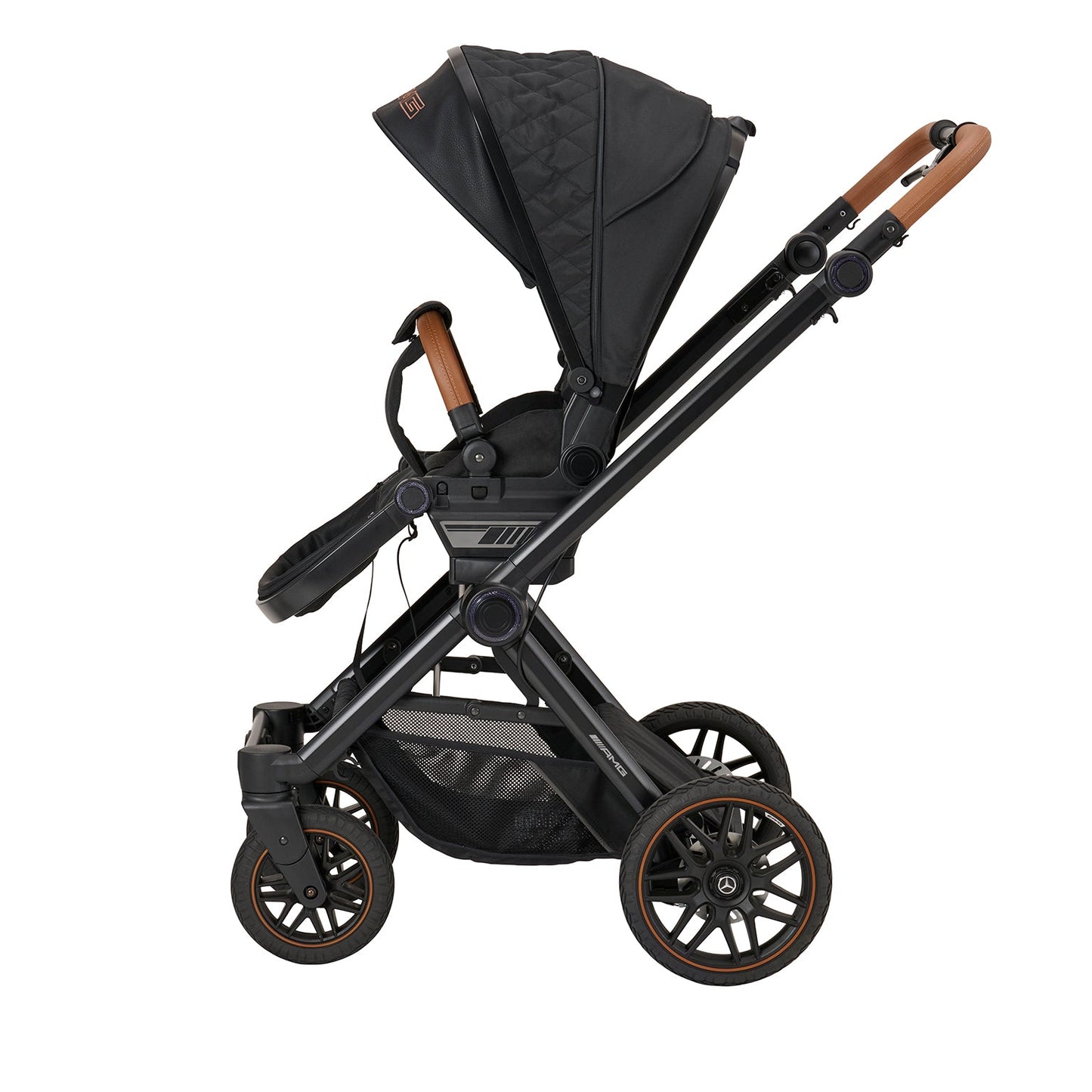 2026 NEW Mercedes AMG GT² Pushchair in Siena Braun