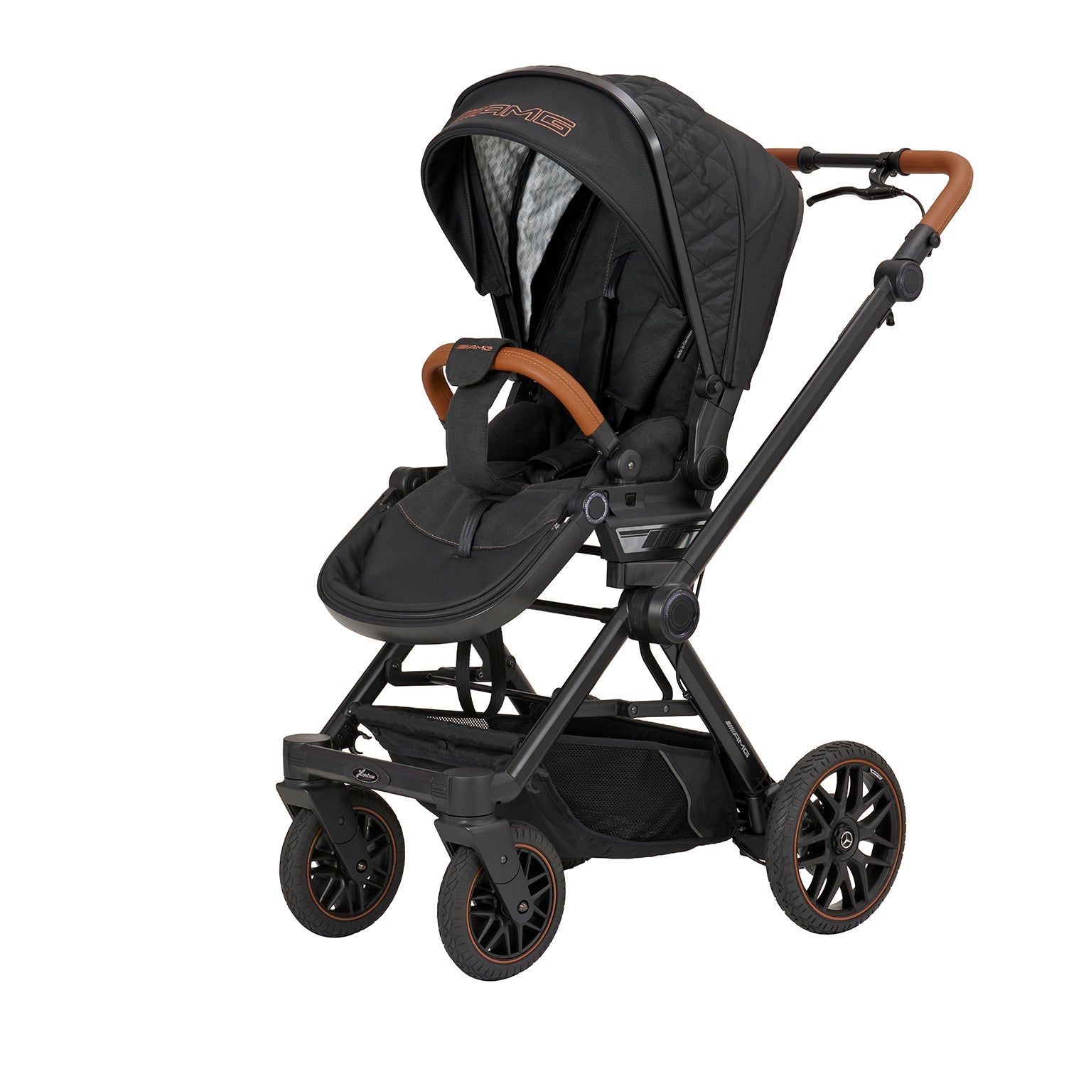 2026 NEW Mercedes AMG GT² Pushchair in Siena Braun