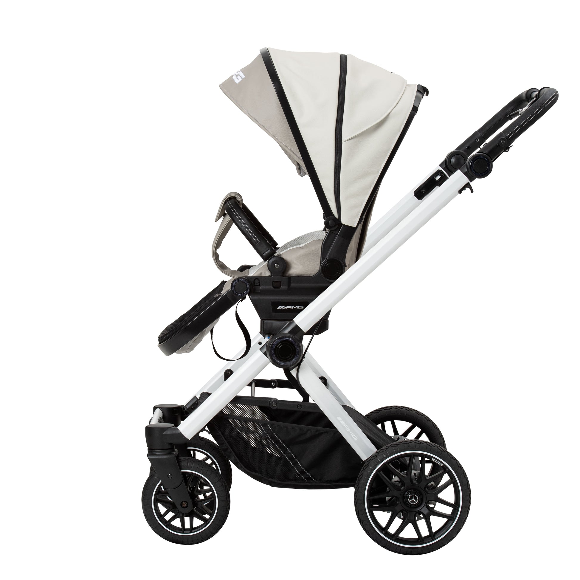 Mercedes AMG GT² Travel System with Britax Baby Safe Pro Car Seat - Bright Light