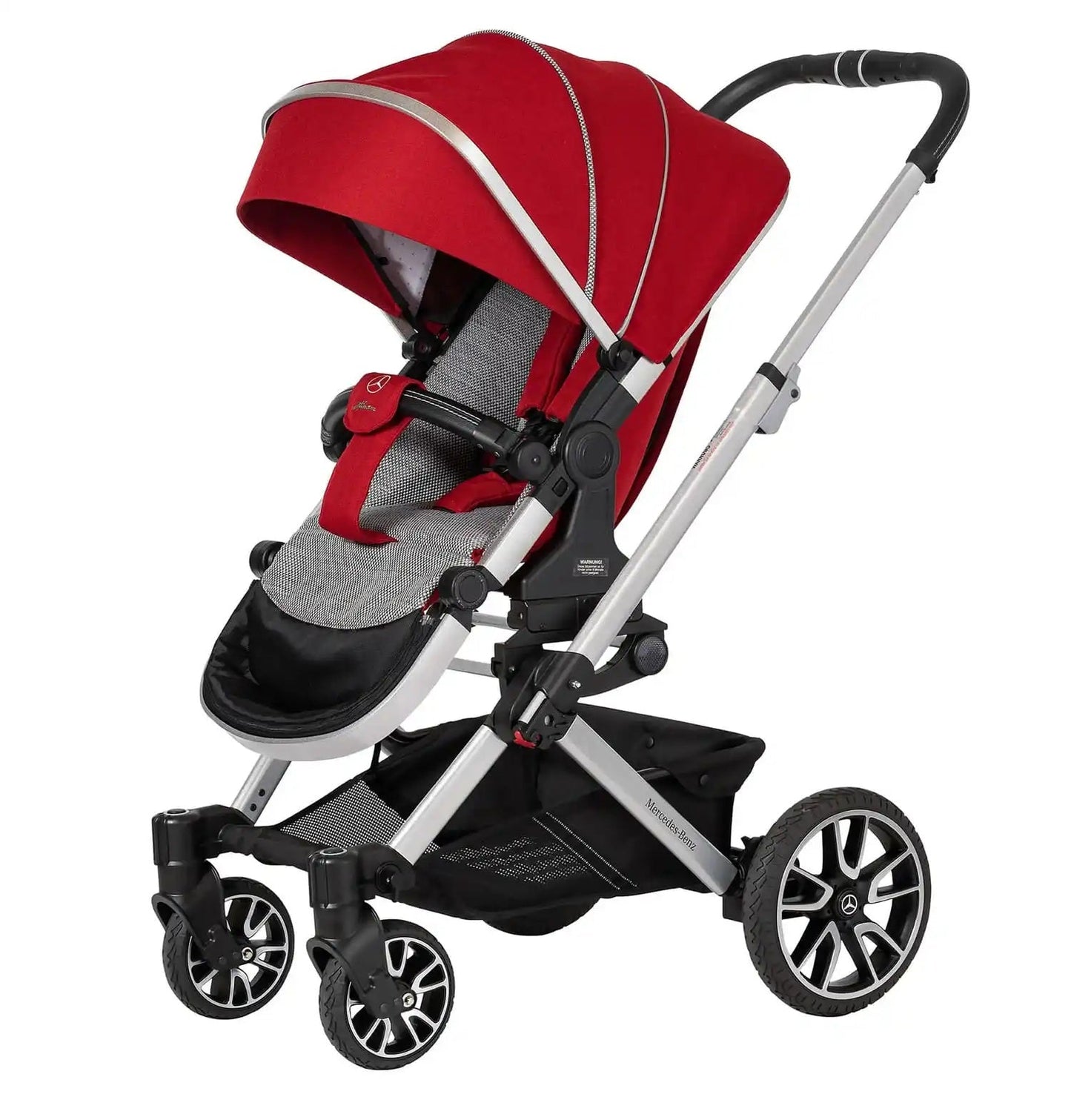 Mercedes Benz Avantgarde GTX Travel System in Hyacinth Red - Car Seat Bundle