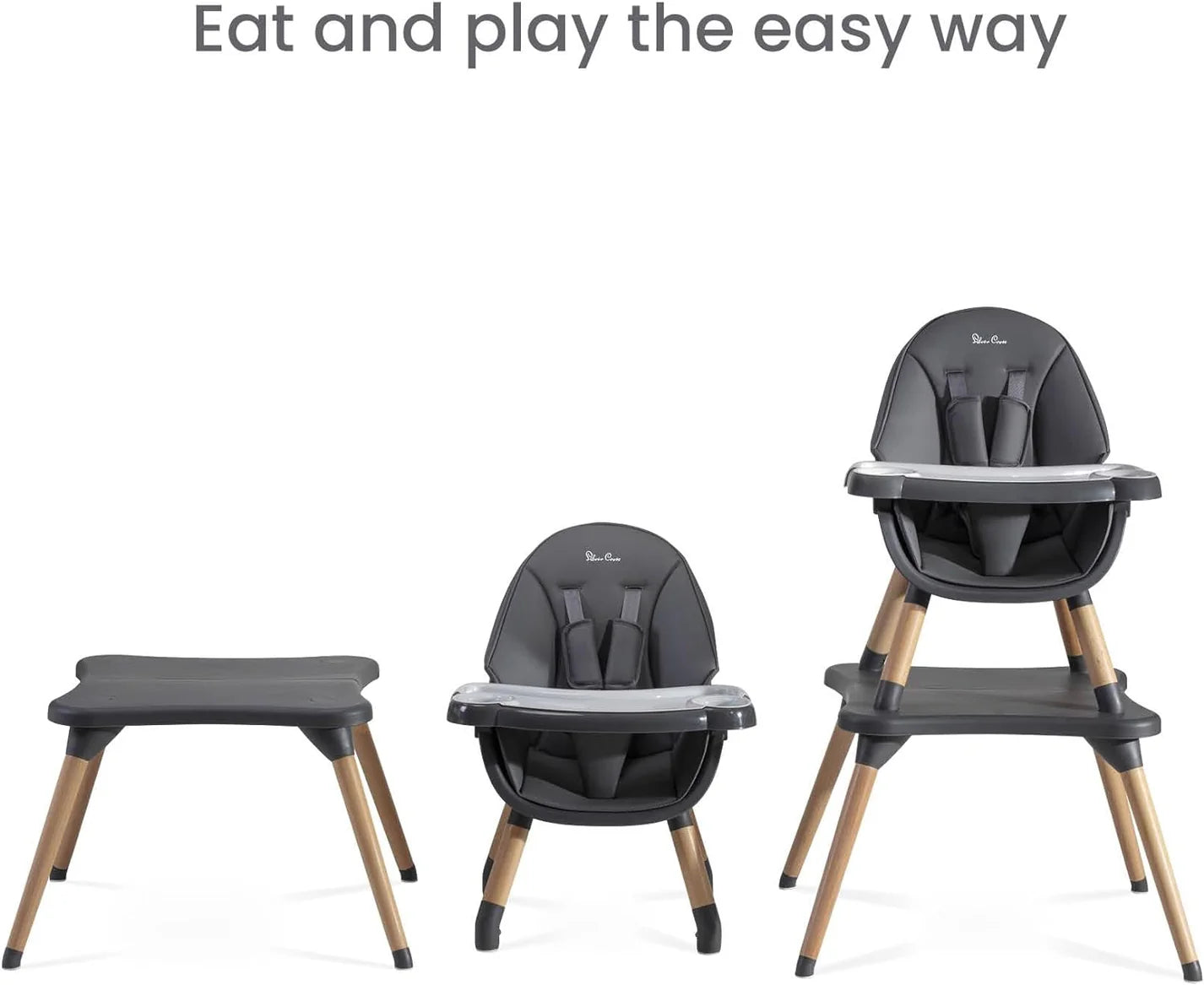 Silver Cross Eat & Play 4-in-1 Highchair