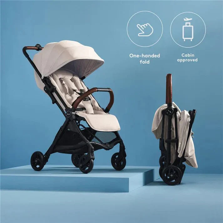 Silver Cross Jet 5 (Newborn Cabin Approved Stroller) - Almond
