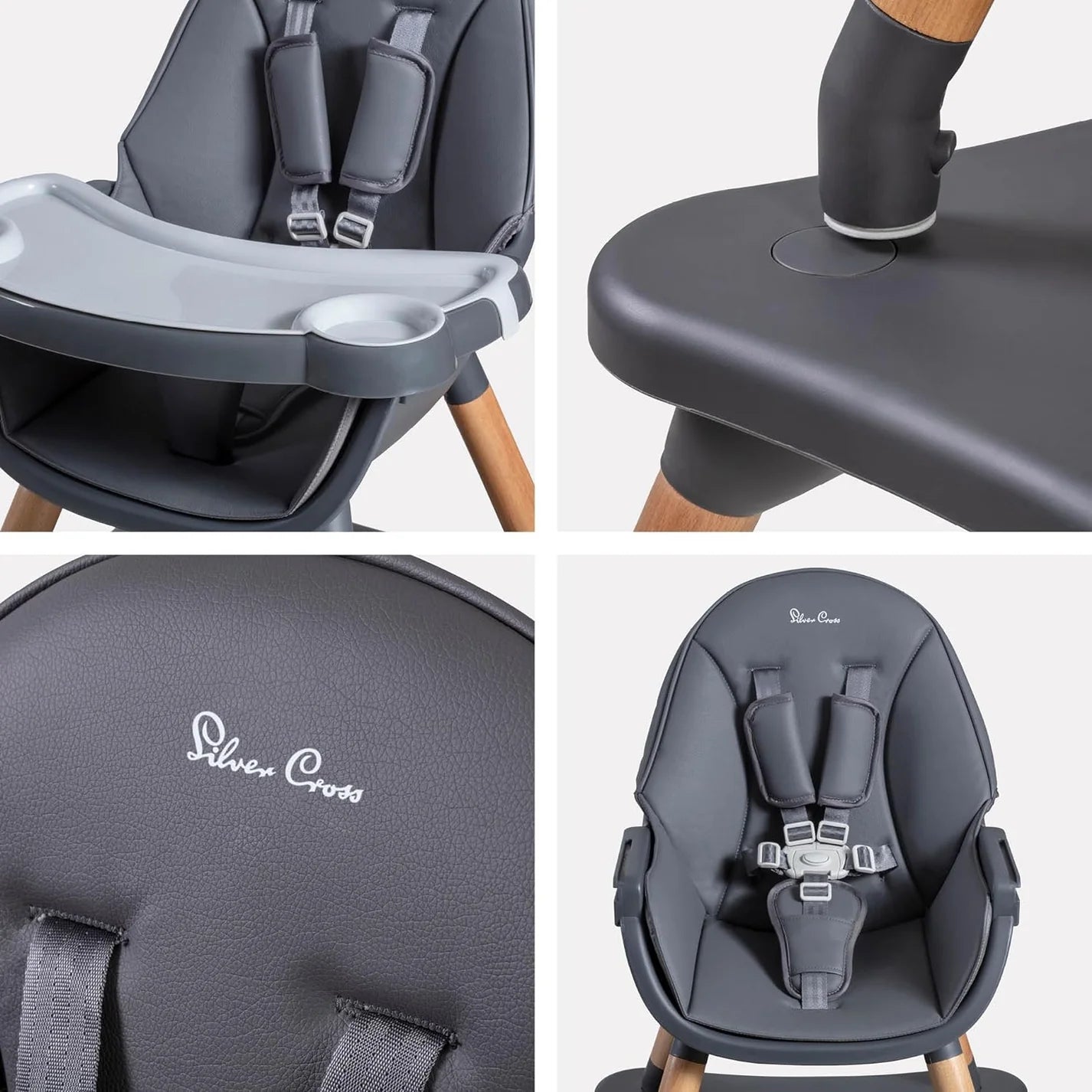 Silver Cross Eat & Play 4-in-1 Highchair