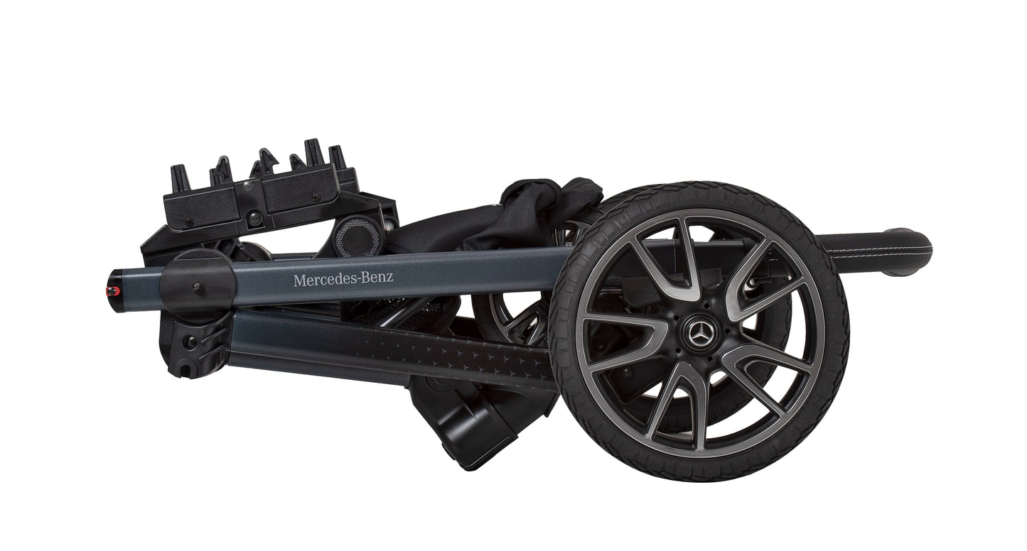 Mercedes Benz Avantgarde GTX Travel System with Britax Baby Safe Pro Car Seat - Denim Blue