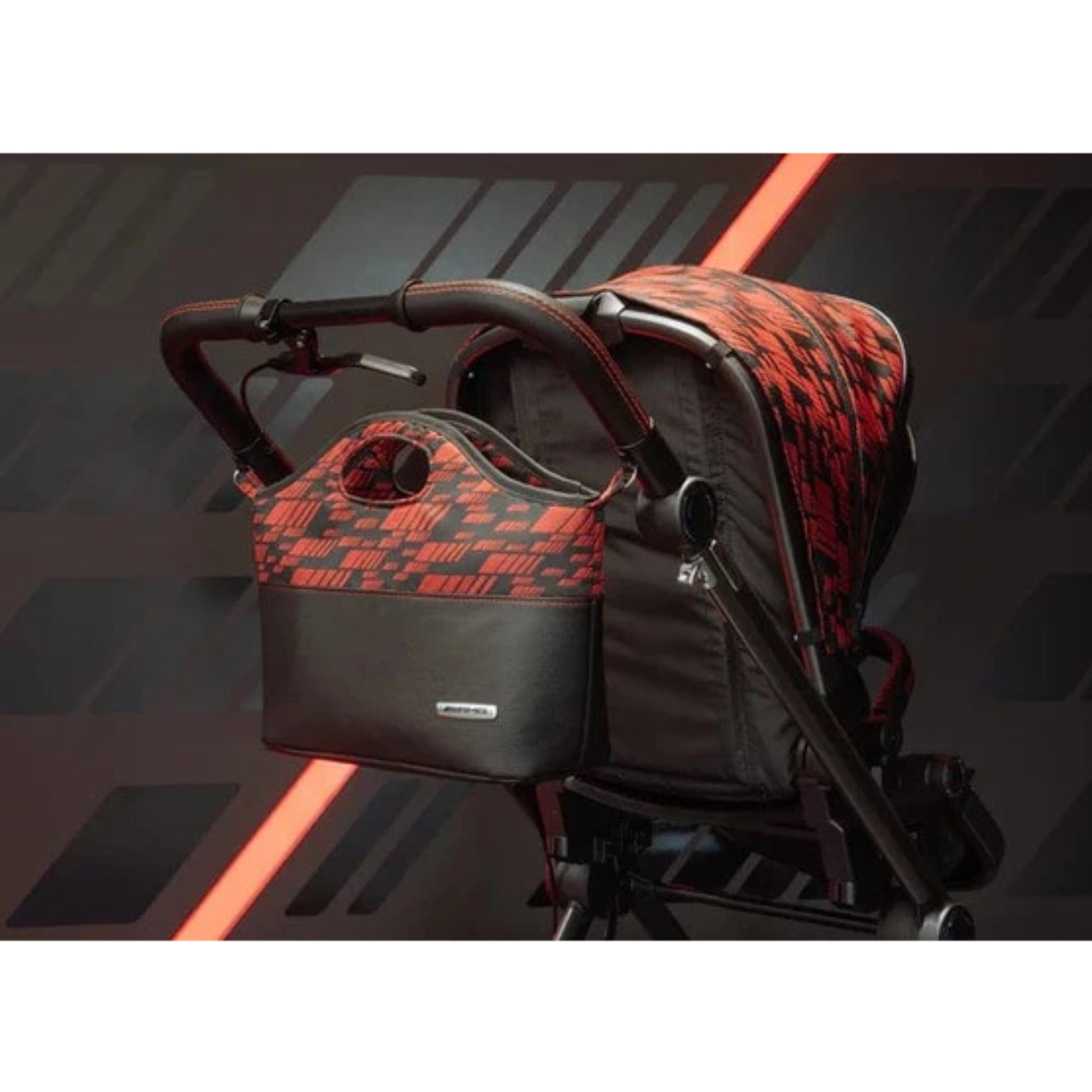 Mercedes AMG GT² Travel System with Britax Baby Safe Pro Car Seat - Limited Edition Red