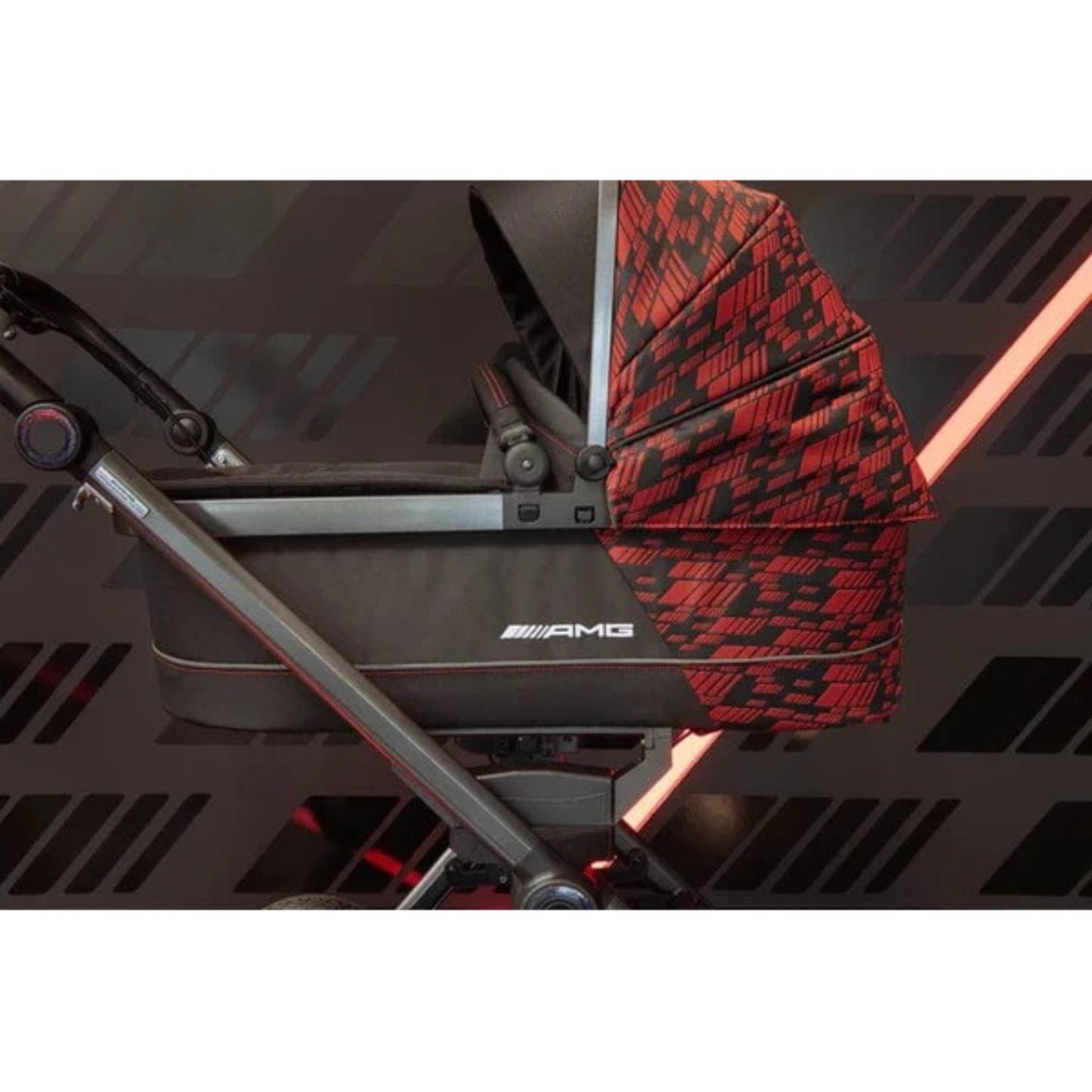 Mercedes AMG GT² Travel System with Britax Baby Safe Pro Car Seat - Limited Edition Red