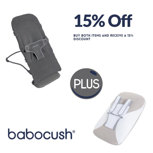 Babocush Ergonomic Baby Bouncer and Newborn Comfort Cushion