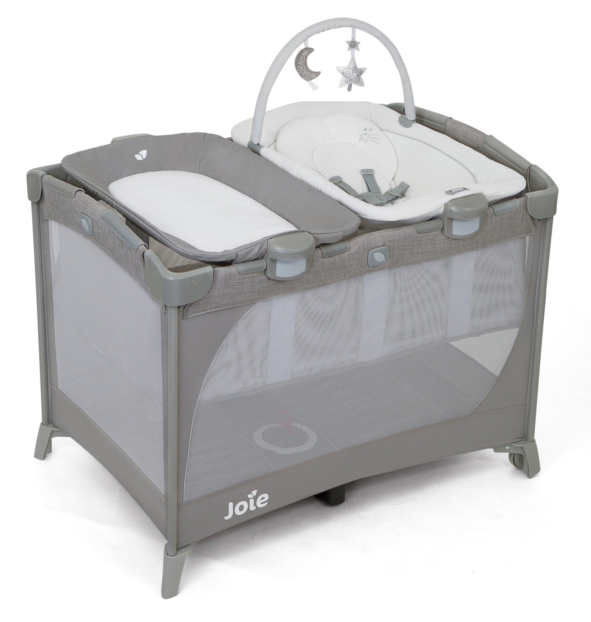 Joie Commuter Travel Cot Change & Bounce – Starry Night