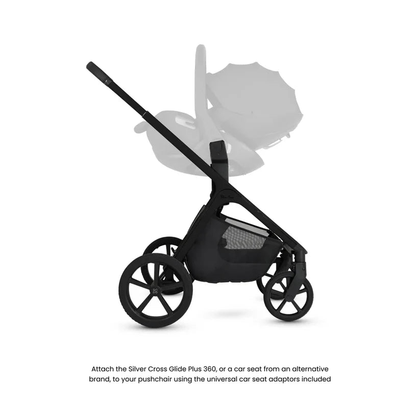 Silver Cross Cove Onyx Travel System Accessory Bundle - 8 Piece