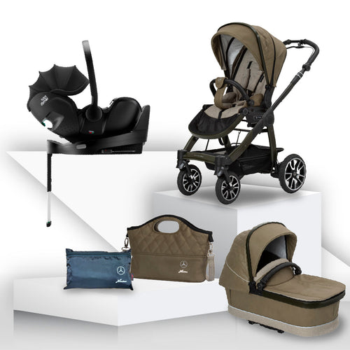 Mercedes Benz All-Terrain GTR Travel System with Britax Baby Safe Pro Car Seat - Tuscany