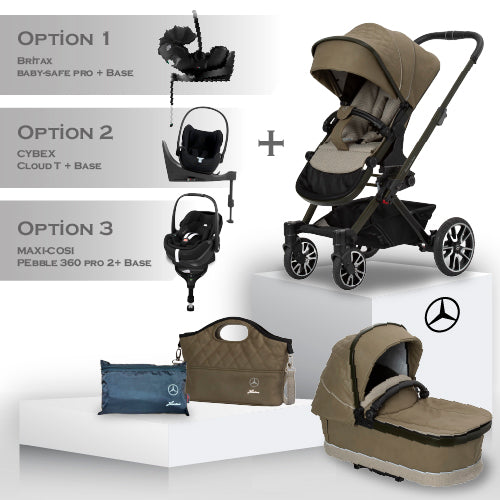 Mercedes Benz Avantgarde GTX Travel System in Tuscany - Car Seat Bundle